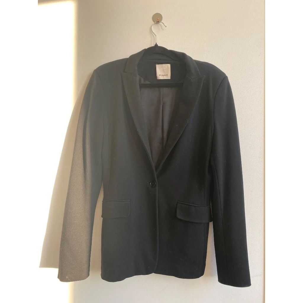 Pink Dolphin Blazer noir Pinko Size US XL / EU 56 / 4 - 1 Thumbnail