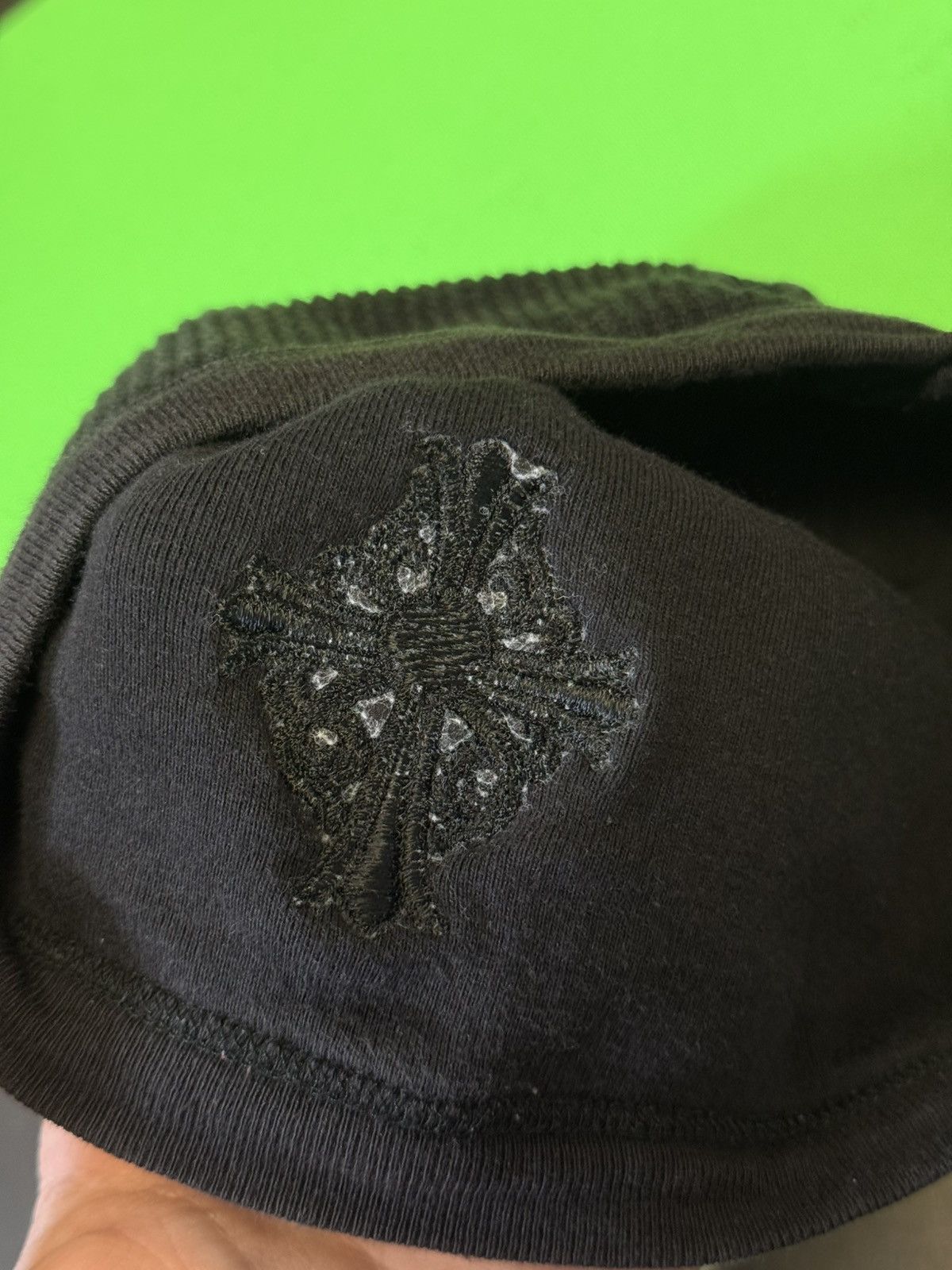 Chrome Hearts Chrome Hearts Black Thermal Beanie Hat RARE Exlusive 🧼 Size ONE SIZE - 9 Thumbnail