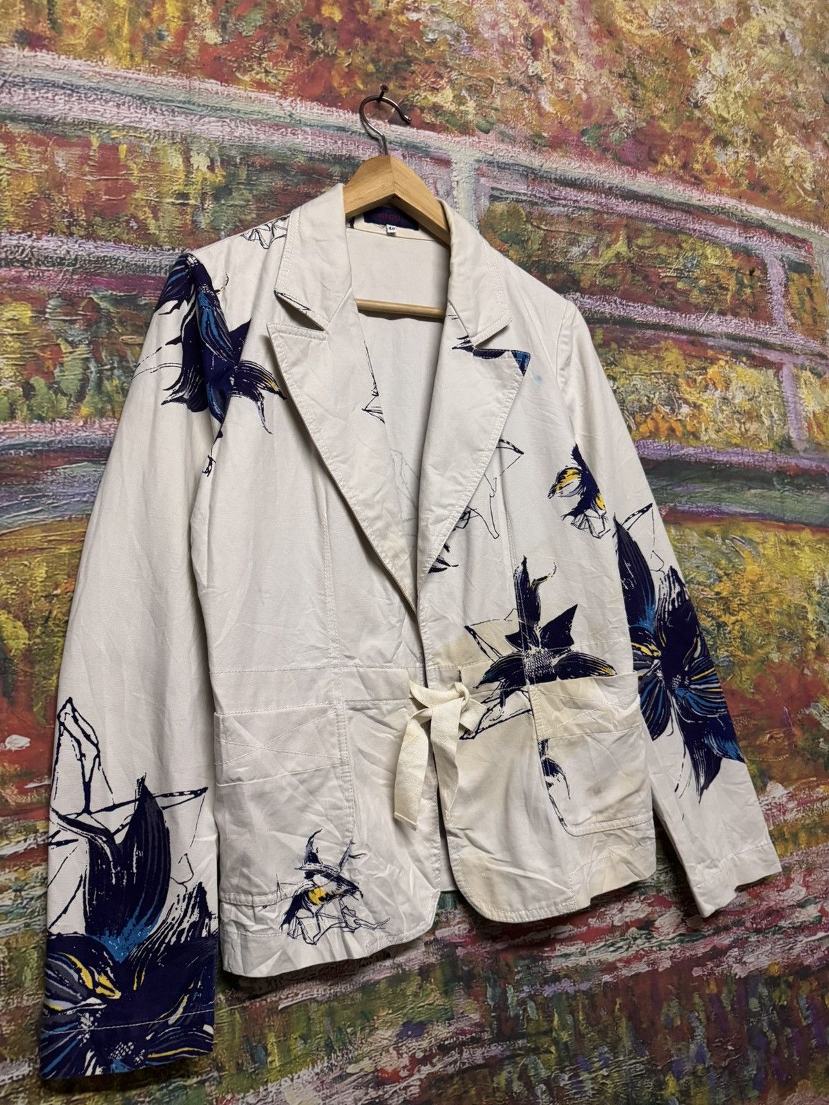 Kenzo Vintage Kenzo Floral jacket Size US S / EU 44-46 / 1 - 5 Thumbnail