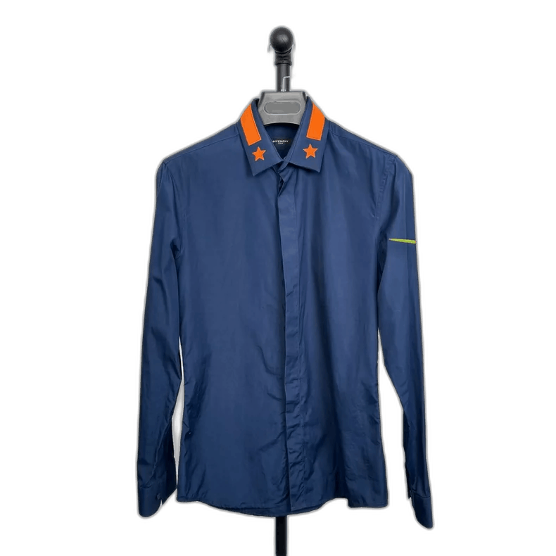 Givenchy Givenchy Givenchy Classic Long Sleeve Shirt with Stars -25 Size US M / EU 48-50 / 2 - 1 Thumbnail