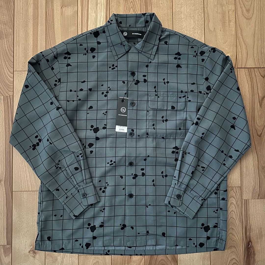 image of Undercover x Uniqlo Gu Oversized Print Shirt, Men's (Size Small)