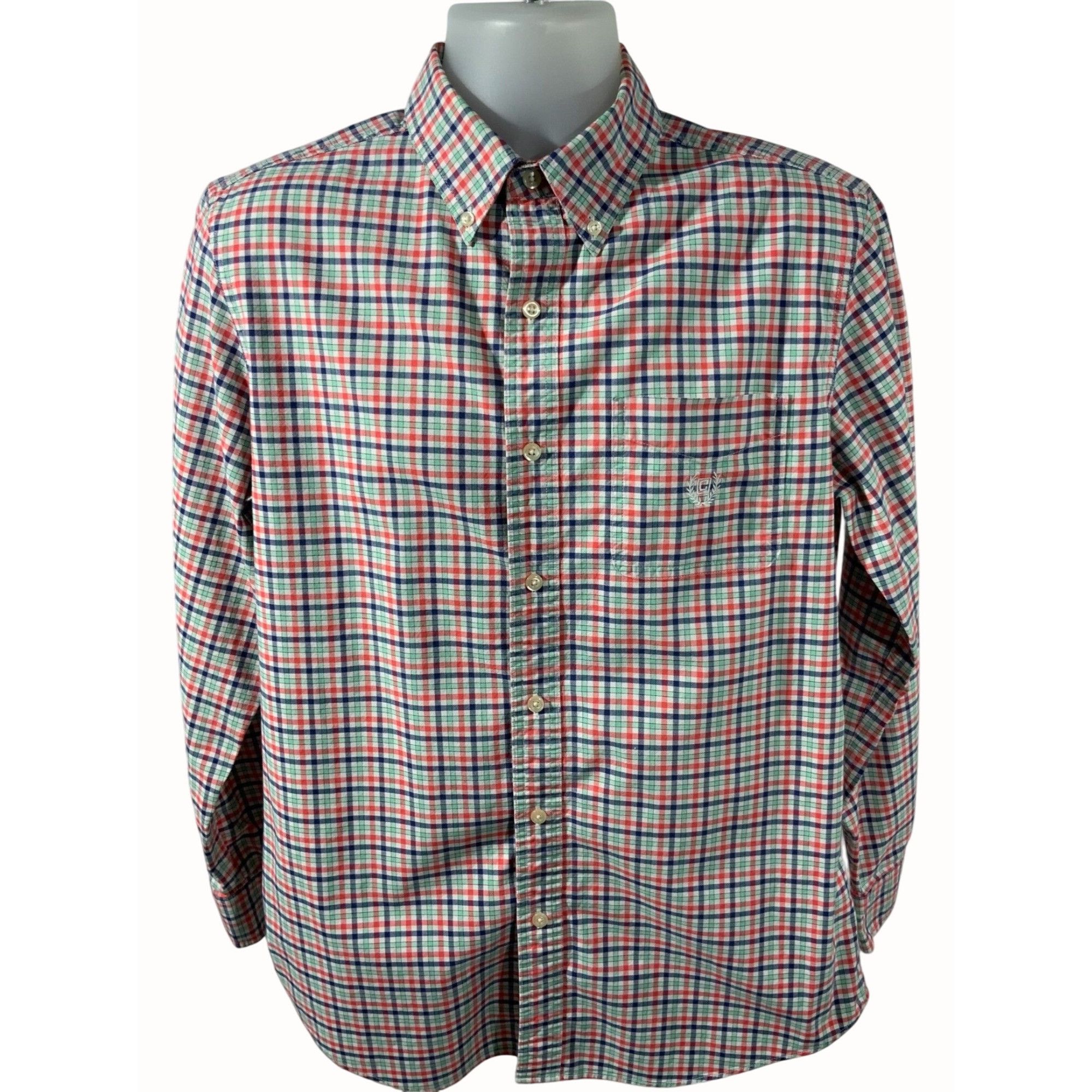 Chaps Ralph Lauren Ralph Lauren Chaps Stretch Long Sleeve Oxford Multicolor Pla Size US M / EU 48-50 / 2 - 1 Thumbnail
