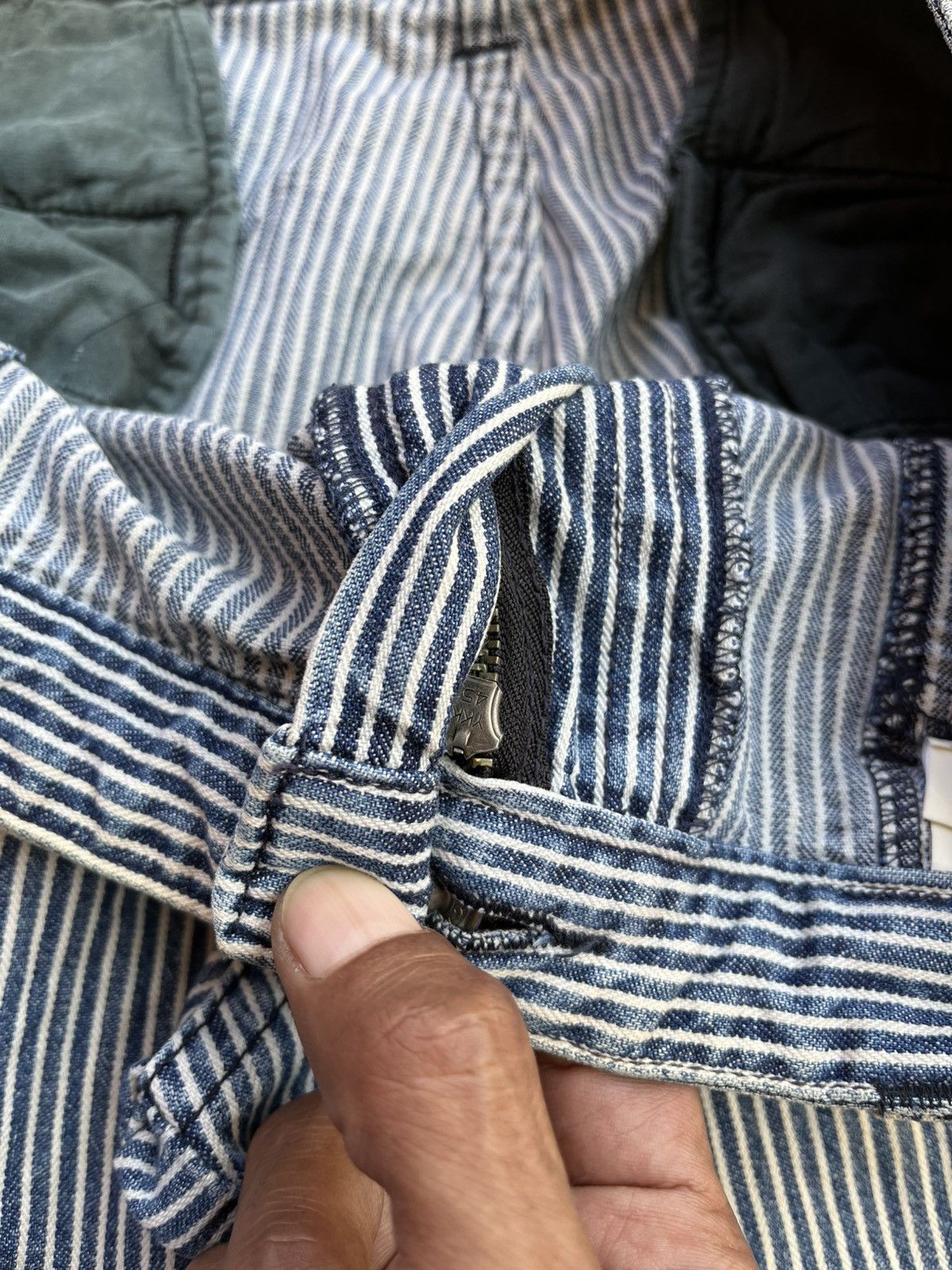 Le Grande Bleu (L.G.B.) Vtg 291295 homme hickory striped pants Size US 34 / EU 50 - 8 Thumbnail