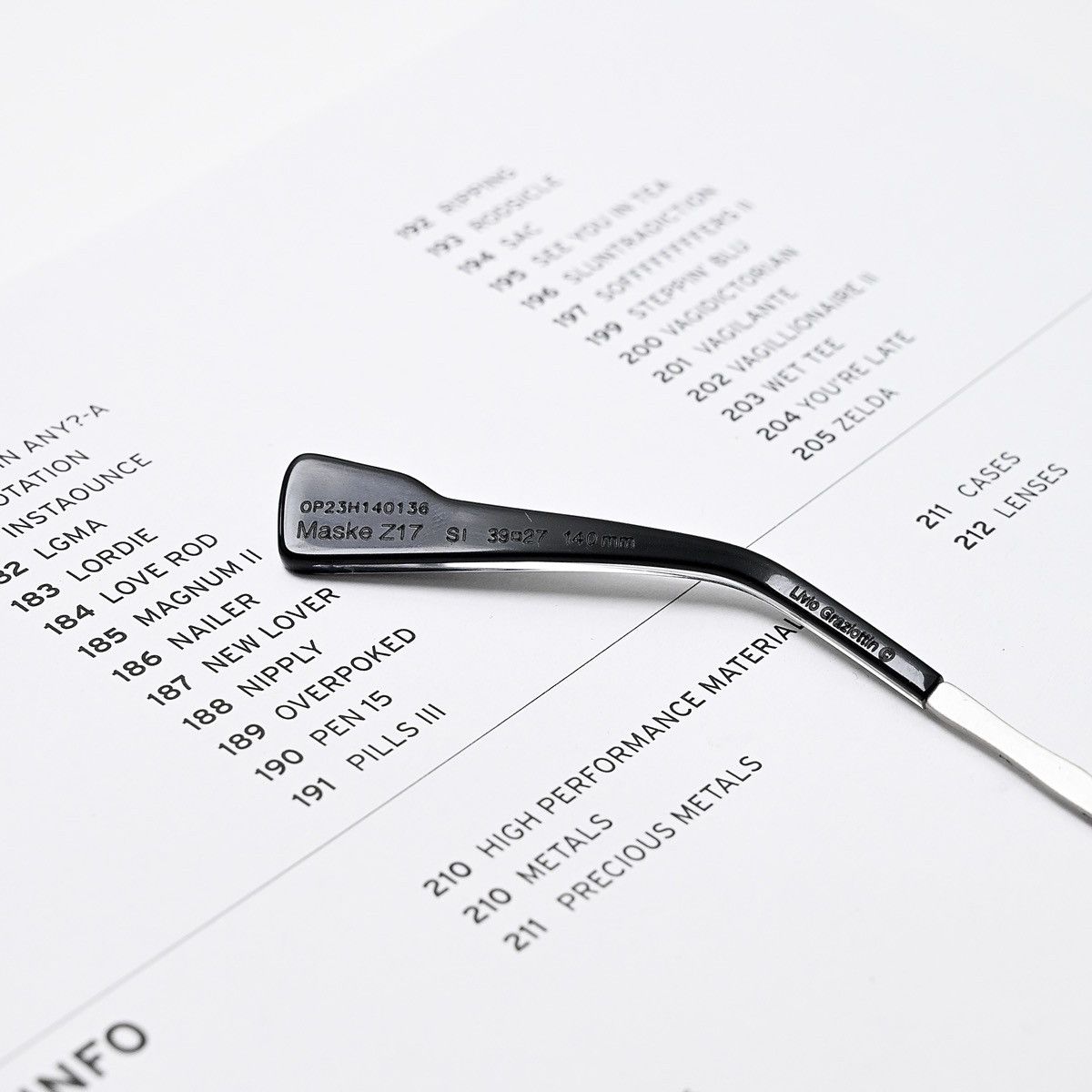 Kuboraum KUBORAUM Z17 GLASSES Size ONE SIZE - 8 Thumbnail