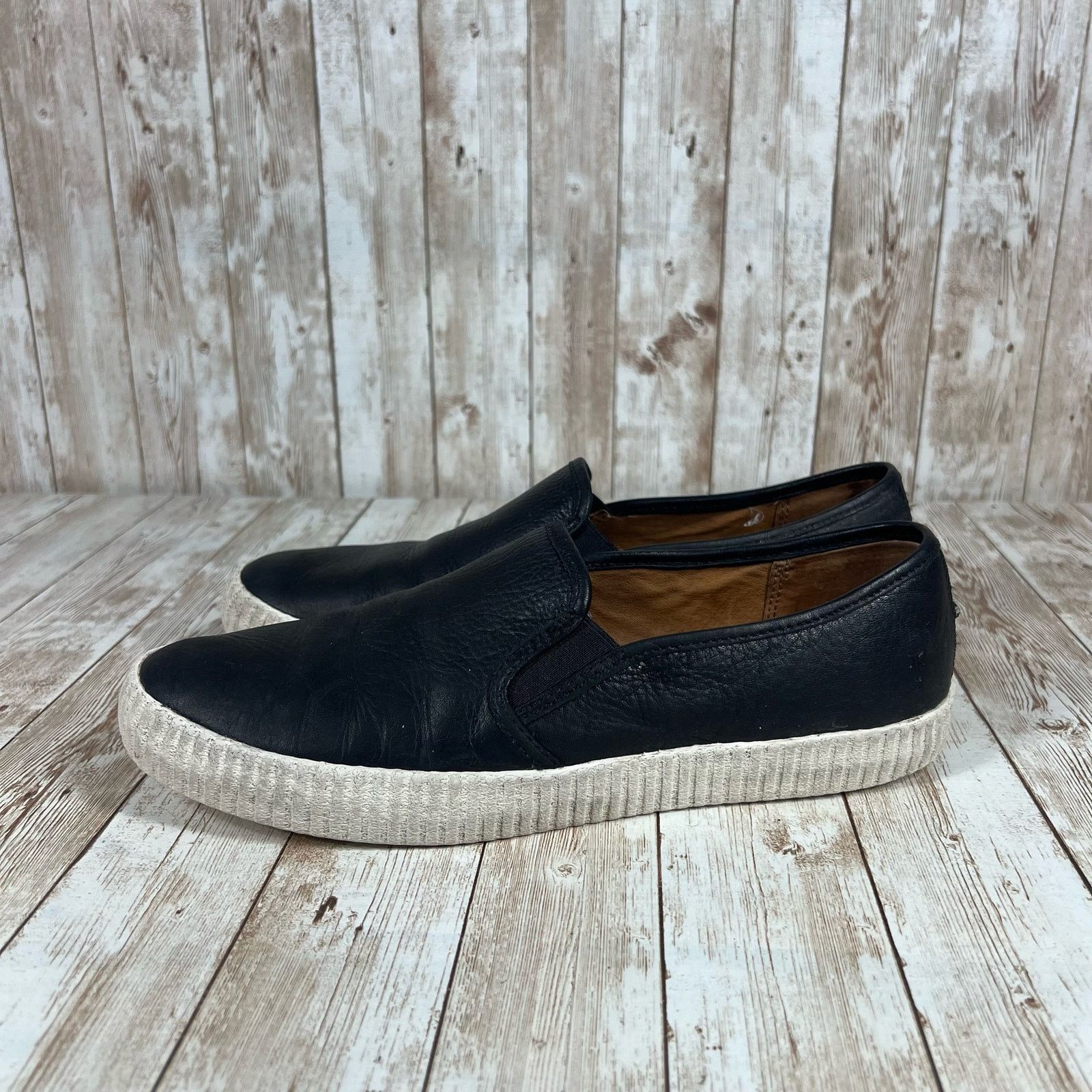 Frye Frye slip Ons leather Womens 9.5 Size US 9.5 / IT 39.5 - 2 Thumbnail
