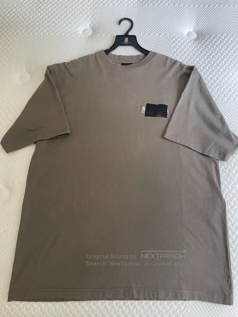 Balenciaga Balenciaga Gray Coca-Cola Tape Short Sleeve Size US M / EU 48-50 / 2 - 2 Thumbnail