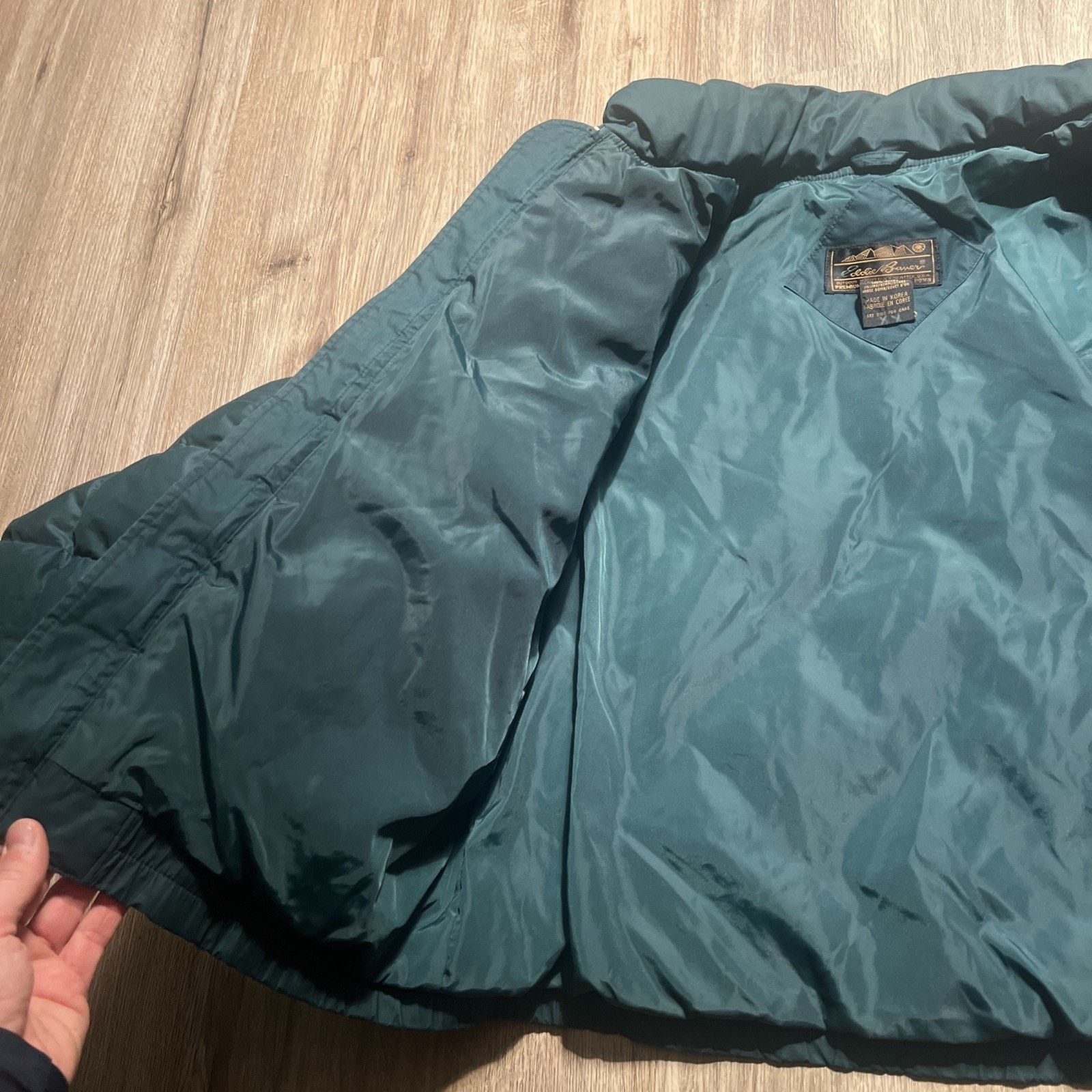 Eddie Bauer Vintage Eddie Bauer Goose Down Jacket Mens M Green Bomber Size US M / EU 48-50 / 2 - 19 Thumbnail