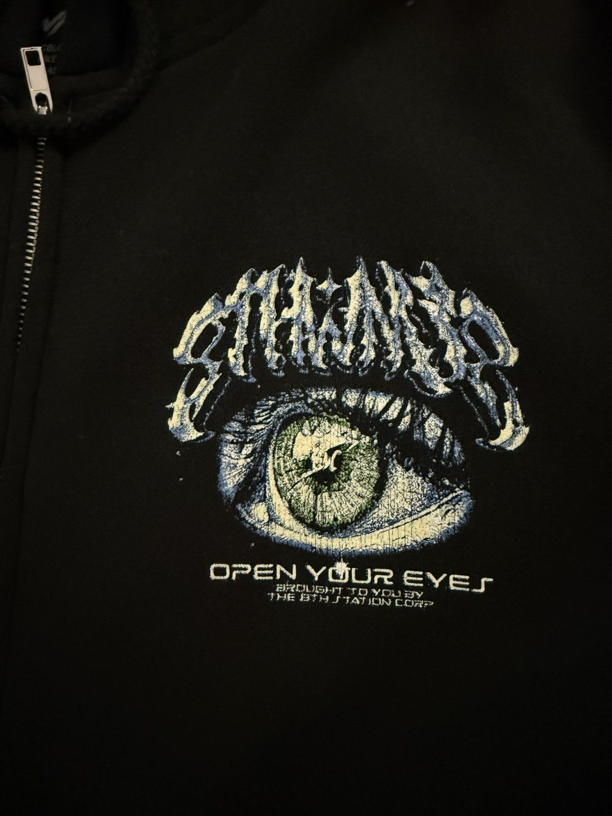8THWNDR 8THWNDR “Black” Mind Control Zip Up Size XL 🔥 Size US XL / EU 56 / 4 - 2 Thumbnail