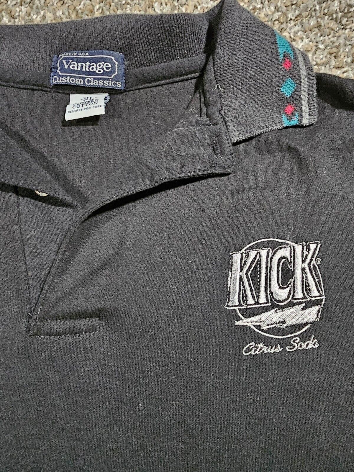 Scotch & Soda Kick Citrus Soda Vantage Polo shirt USA MADE Vtg XL Stain Size US XL / EU 56 / 4 - 2 Thumbnail