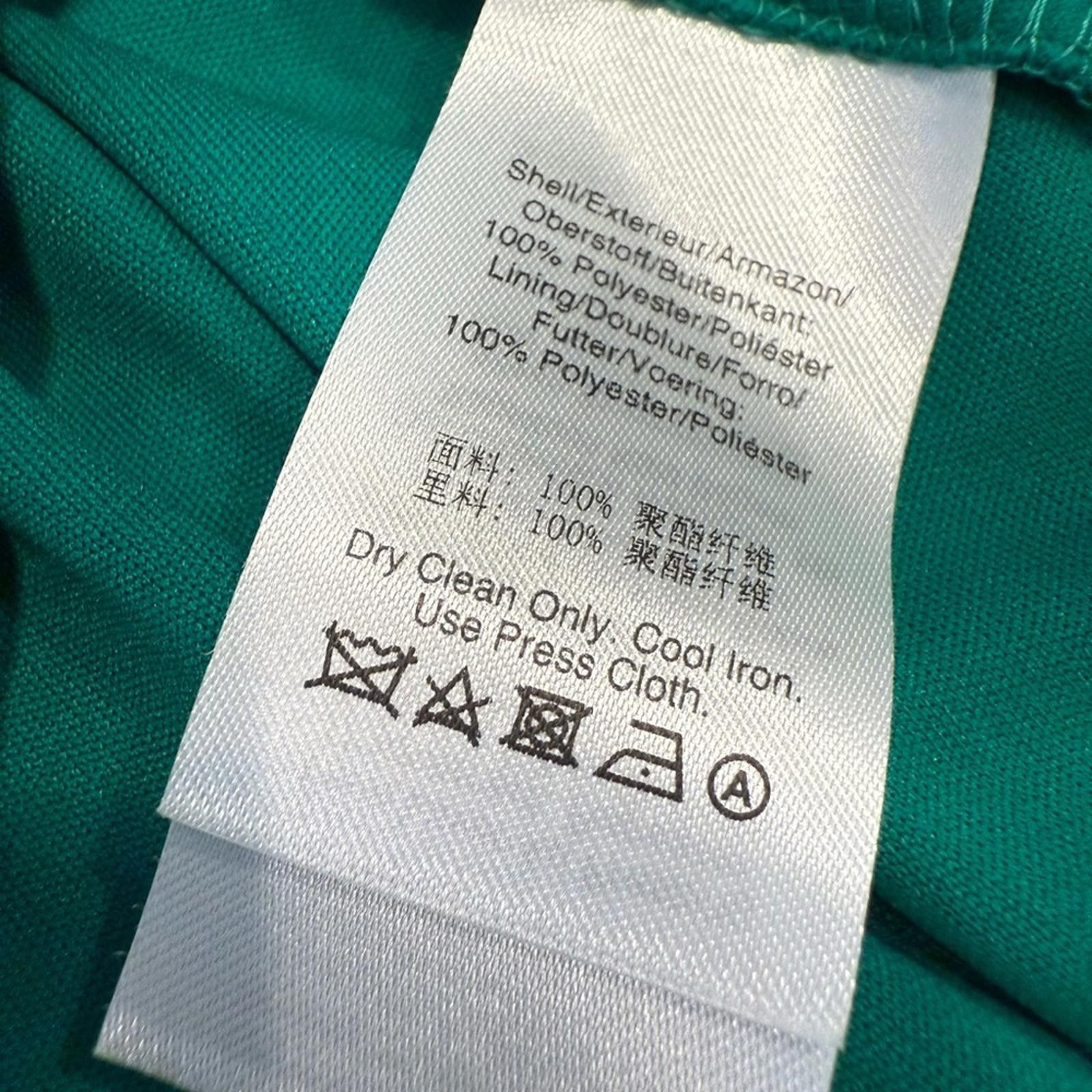 DKNY DKNY green sleeveless midi dress textured pattern SZ 8 Size M / US 6-8 / IT 42-44 - 8 Thumbnail