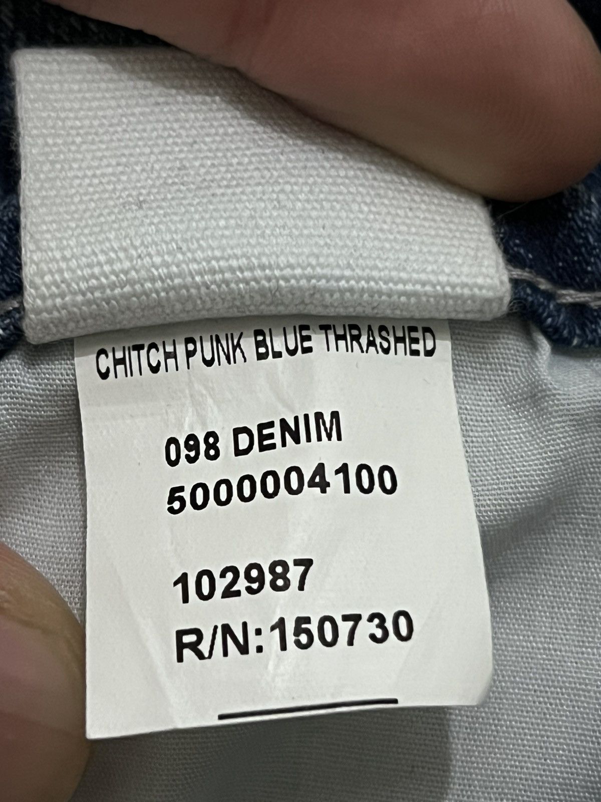 Ksubi Ksubi Chitch Punk Blue Thrashed Denim 32x32 Size US 32 / EU 48 - 6 Thumbnail