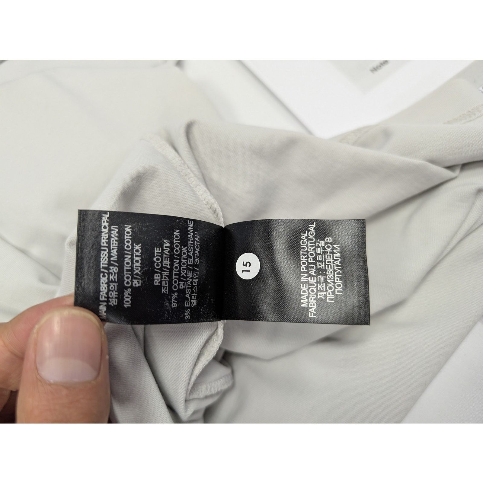 Vetements o1rshd1 Logo Short Sleeve T-Shirt in Grey M Size US M / EU 48-50 / 2 - 16 Thumbnail