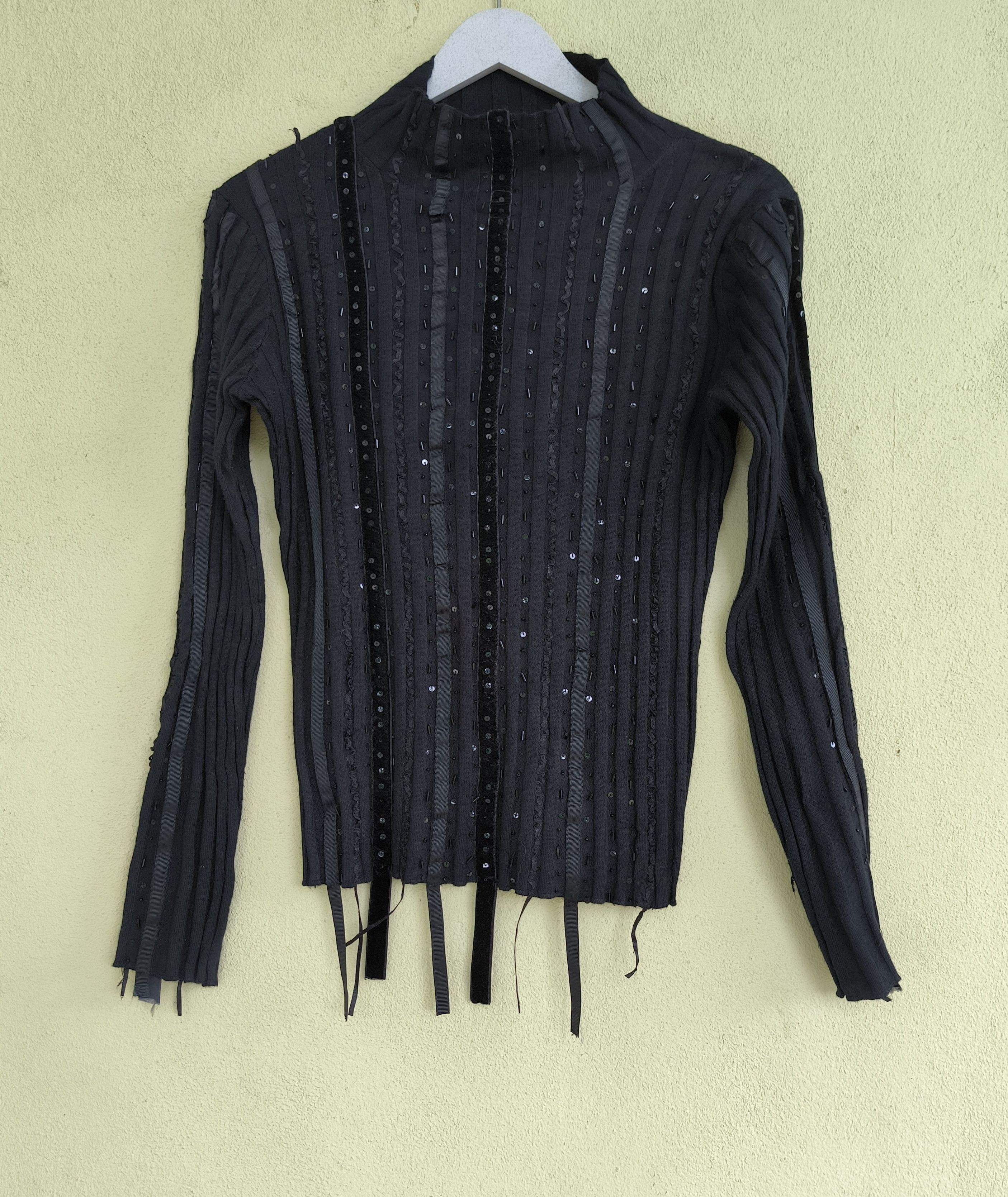 Trussardi TRUSSARDI stretchable long sleeve tee Size ONE SIZE - 1 Thumbnail