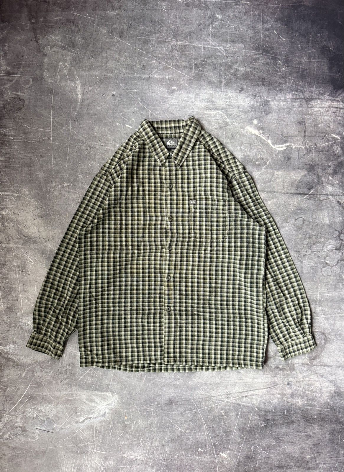 Quiksilver Vintage Quiksilver Long-sleeve Buttondown Shirt (L) Size US L / EU 52-54 / 3 - 1 Thumbnail