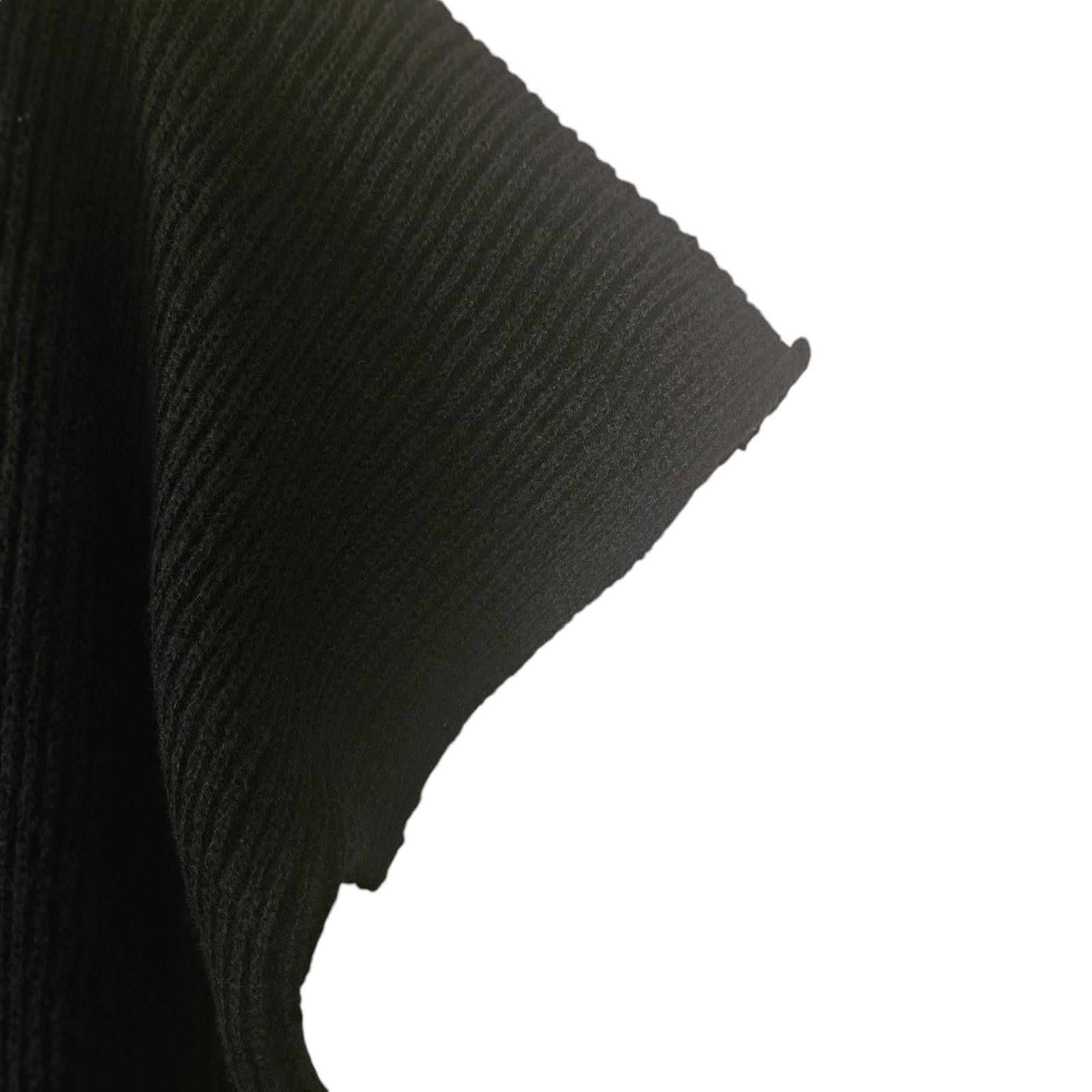Designer Chic Black Knit Open Cardigan with Pockets SZ SM Size S / US 4 / IT 40 - 5 Thumbnail