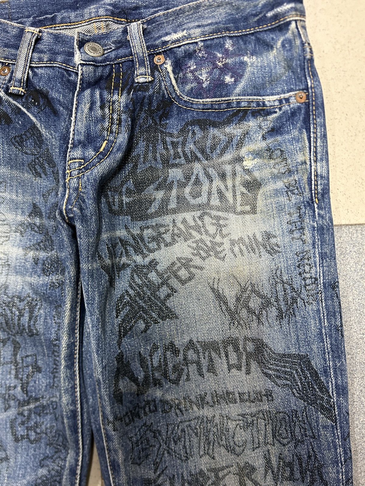 Hysteric Glamour Vintage Hysteric Glamour Jeans Size US 29 - 7 Thumbnail