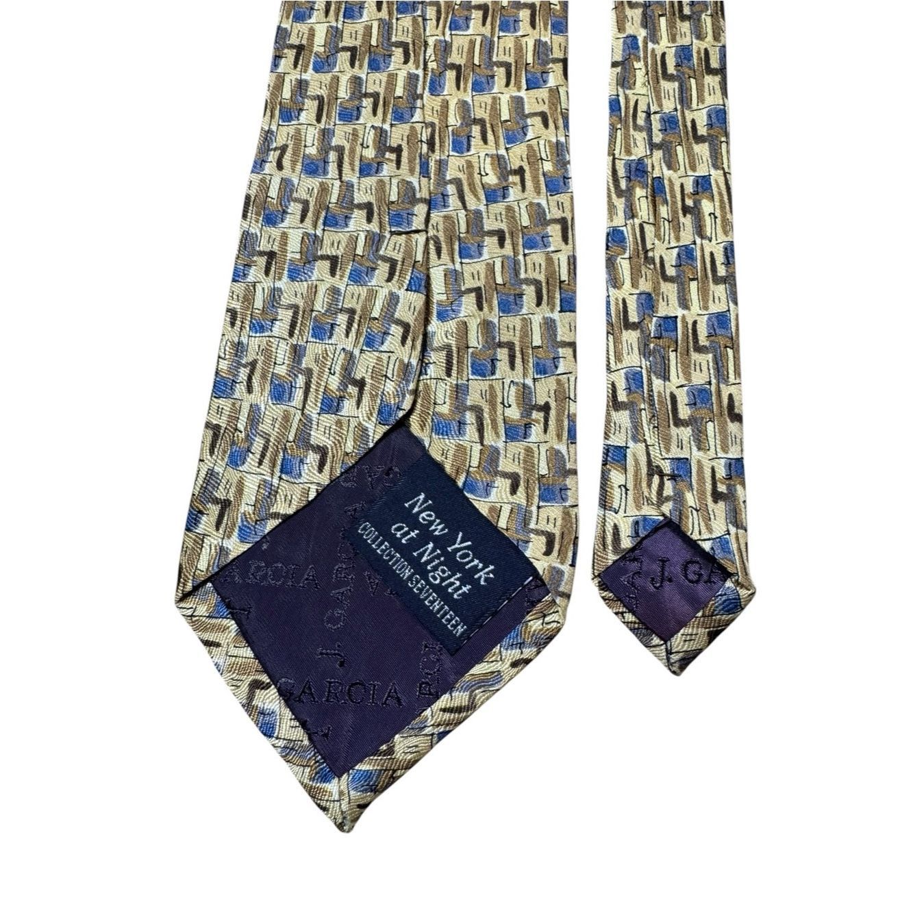 Other J. Garcia Abstract Print Silk Tie Size ONE SIZE - 7 Thumbnail