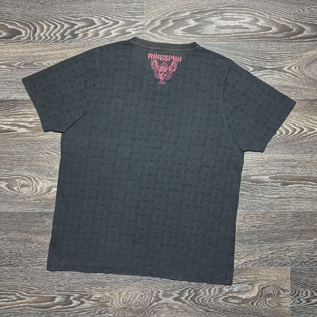 Ringspun RINGSPUN Art Of War Sun Tzu Fallen God Skull Graphic T-shirt Size US L / EU 52-54 / 3 - 9 Thumbnail
