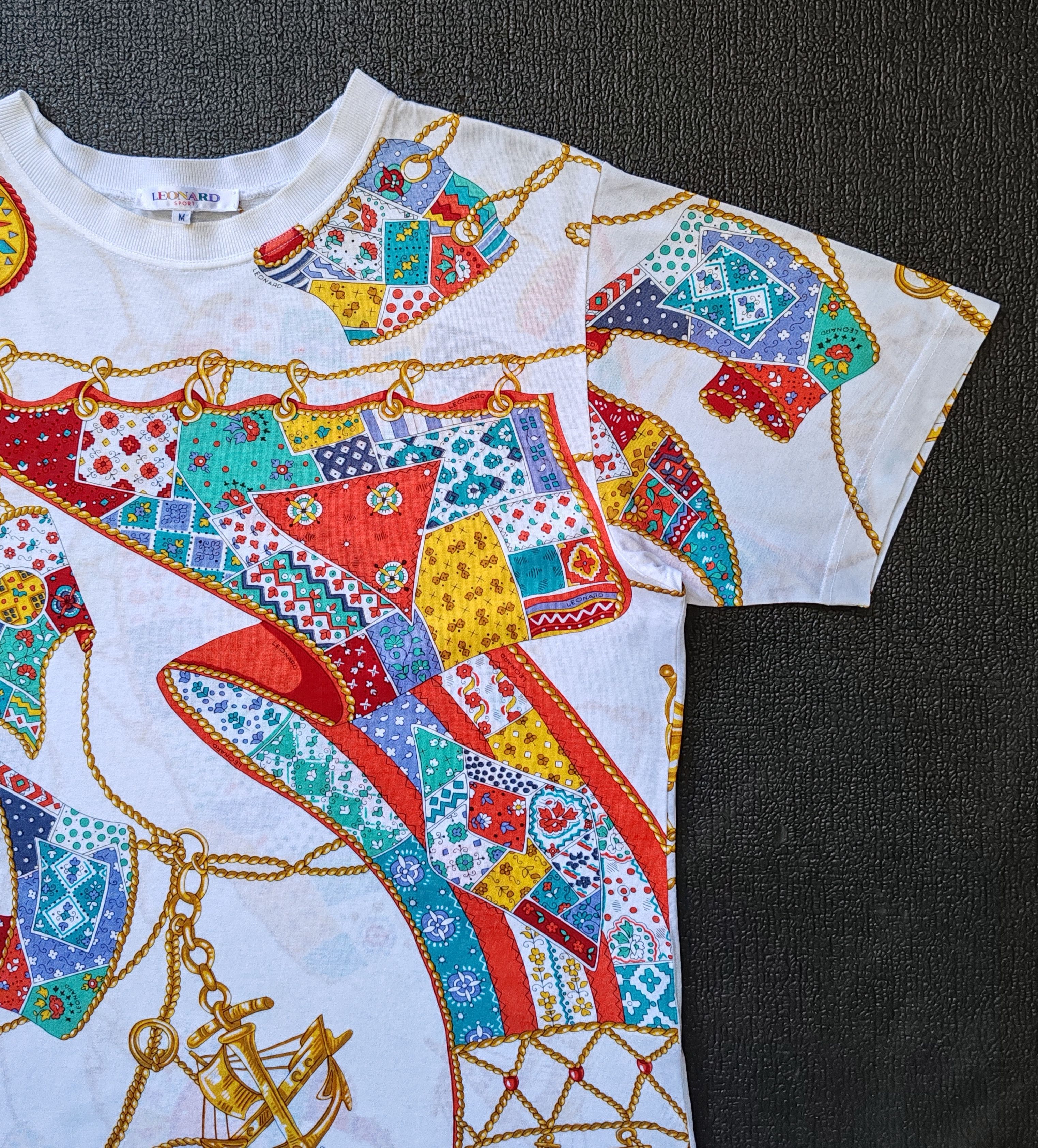 Leonard Paris Vintage Leonard Paris Leonard Sport T Shirt Size Medium Size M / US 6-8 / IT 42-44 - 4 Thumbnail