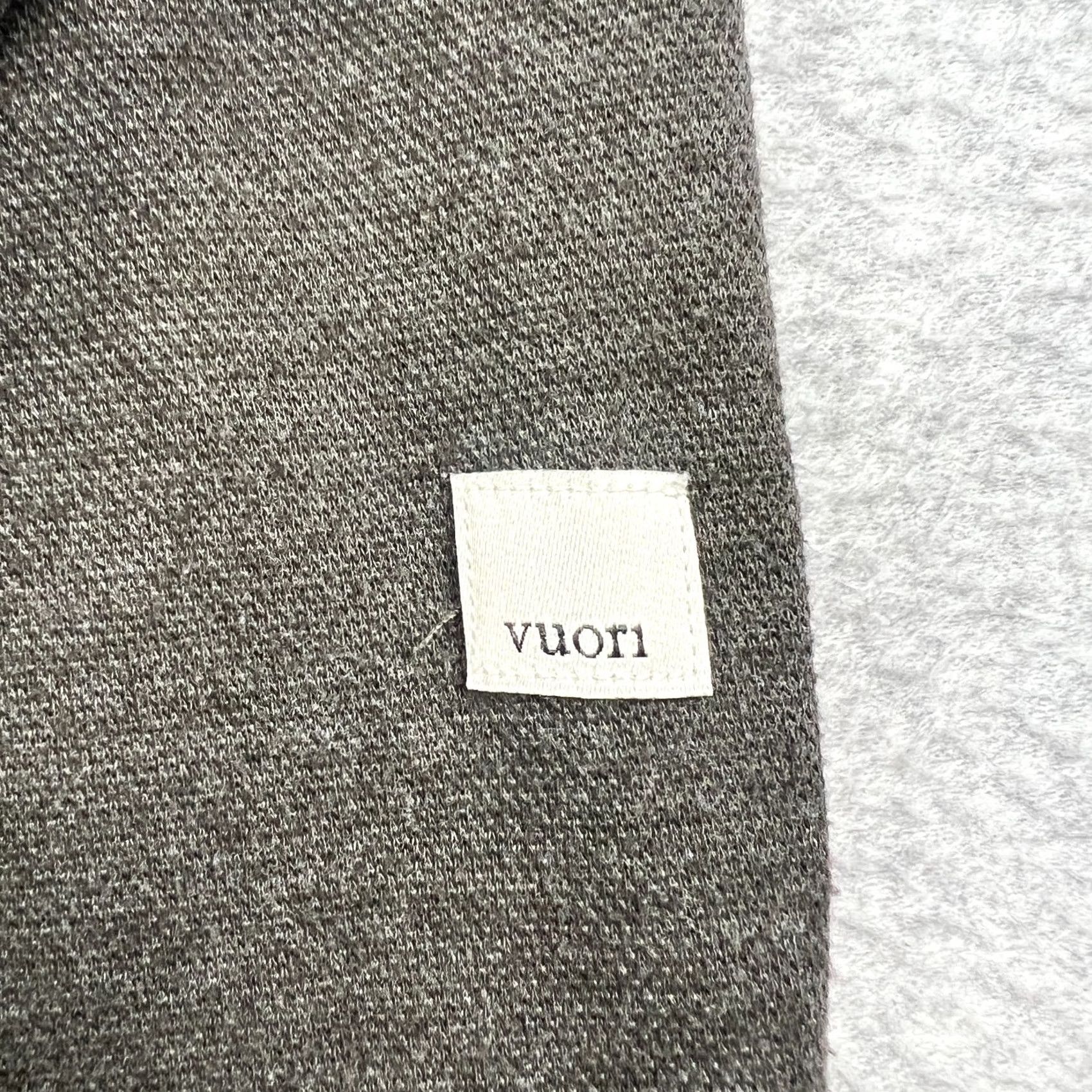 Vuori Vuori Jeffreys Sweatshirt Pullover Crew Mens Large Beige Grey Stretch Pocket Size US L / EU 52-54 / 3 - 3 Thumbnail