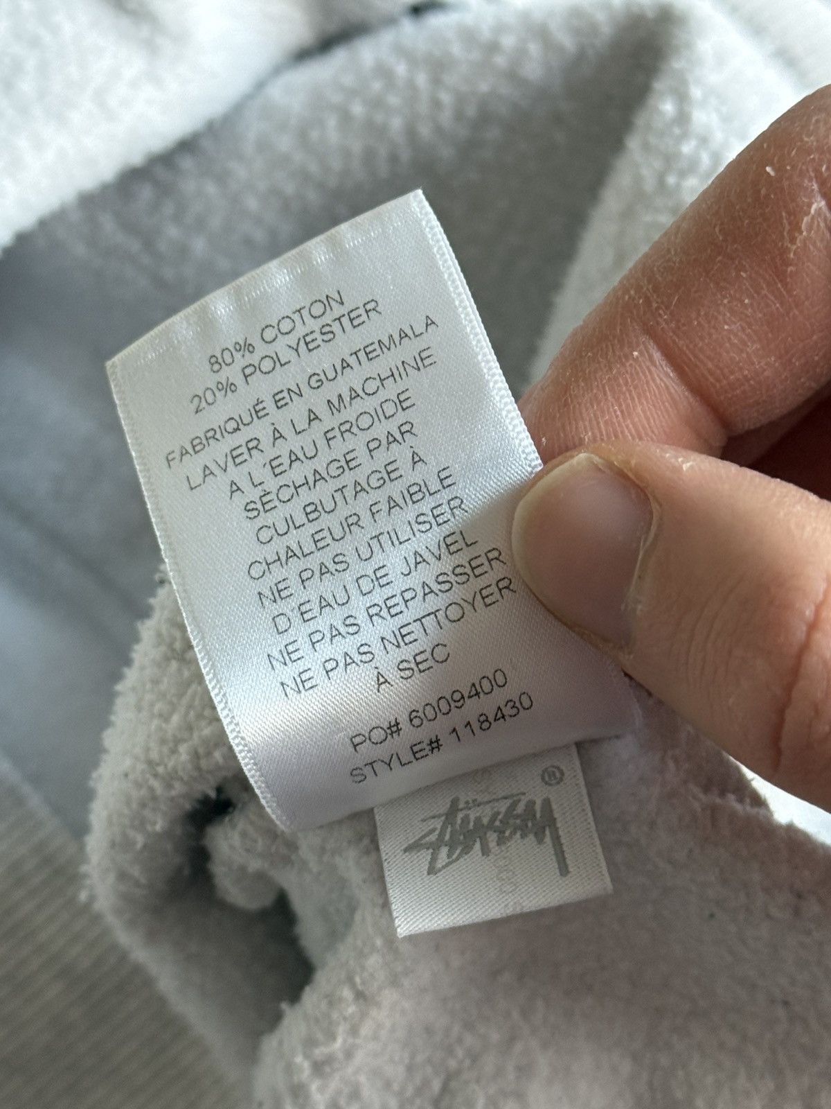 Stussy Stussy vintage hoodie Size US L / EU 52-54 / 3 - 6 Thumbnail