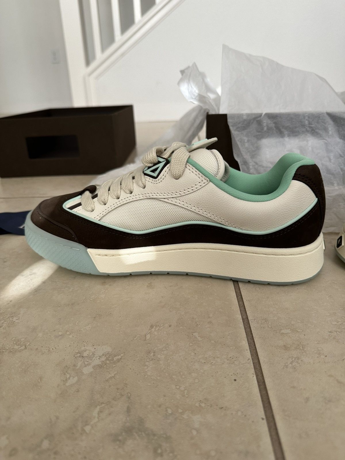 Dior × Travis Scott Travis Scott x Dior B713 Cream Mocha Size US 10.5 / EU 43-44 - 13 Thumbnail