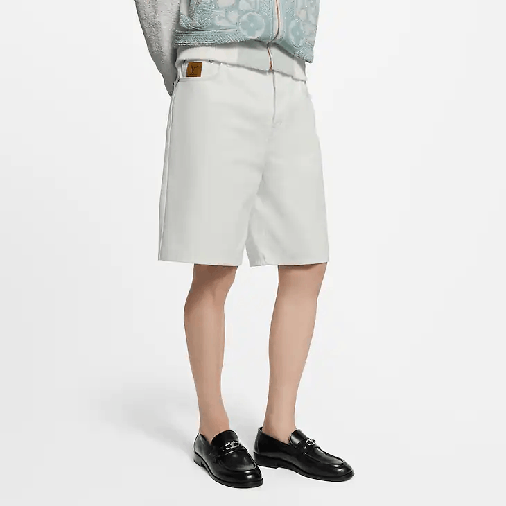 Louis Vuitton Denim Shorts Size US 32 / EU 48 - 2 Thumbnail