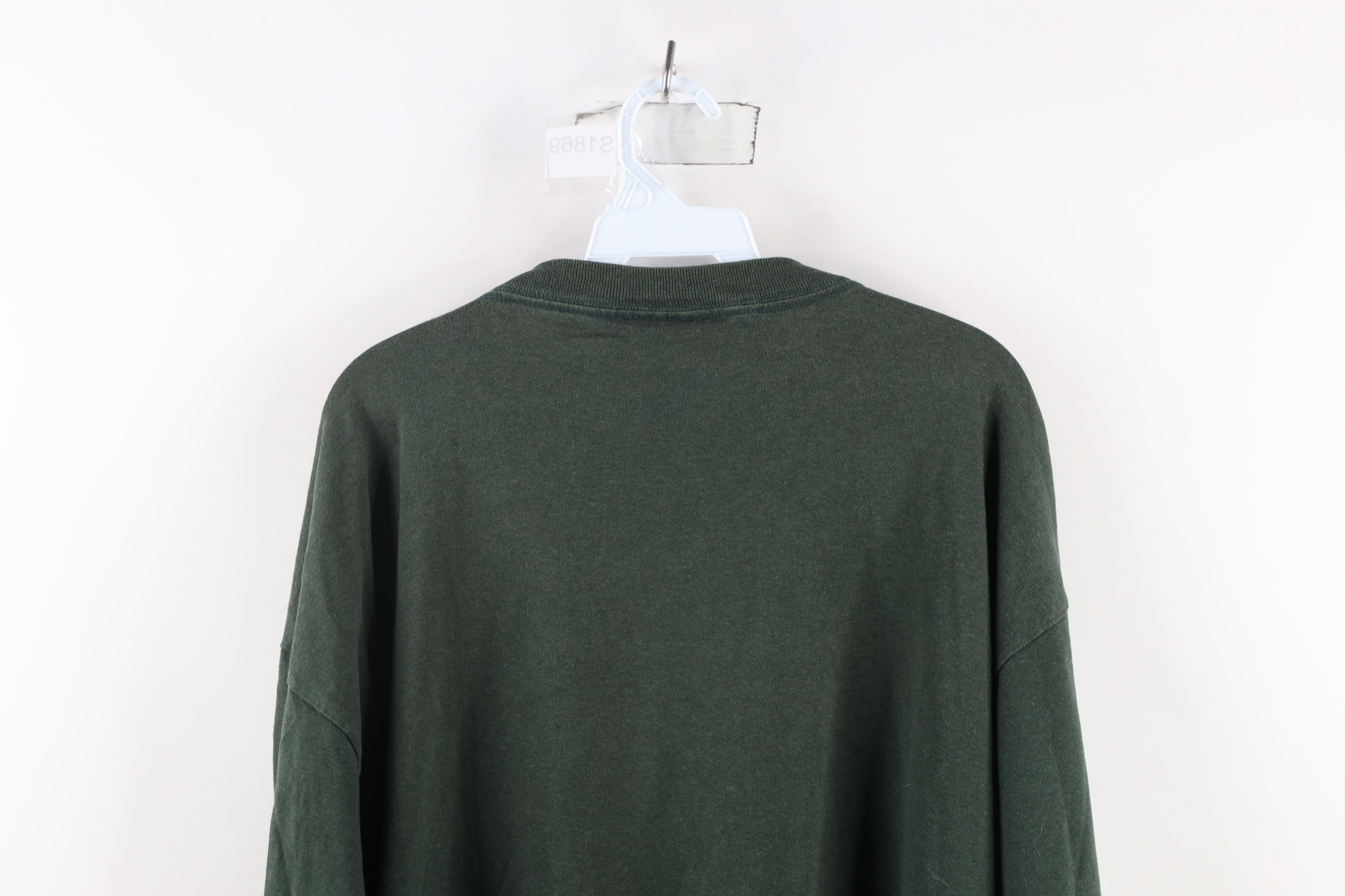 Vintage Vintage 90s Streetwear Eagle Deer Fish Long Sleeve T-Shirt Size US XL / EU 56 / 4 - 9 Thumbnail