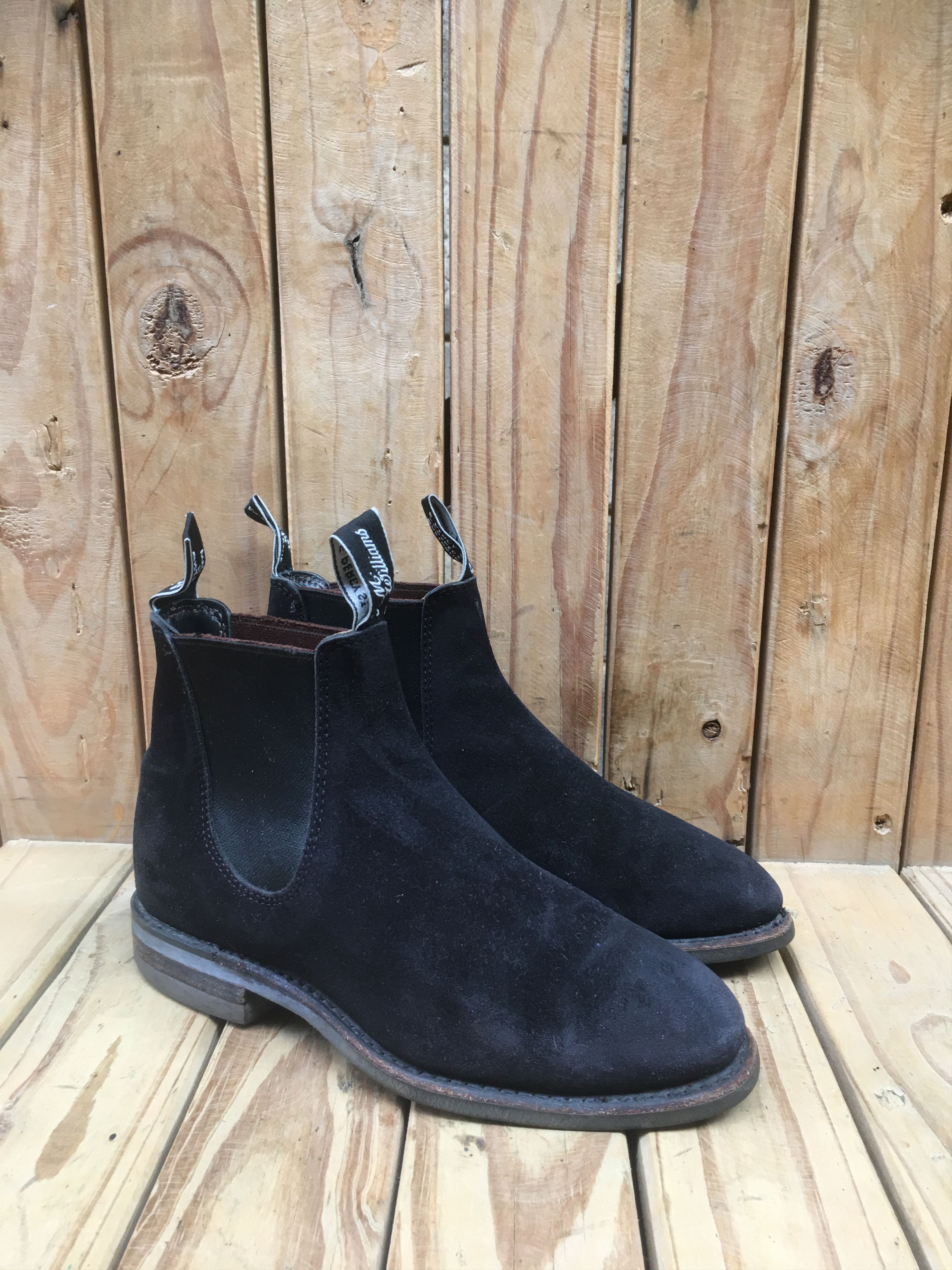 R.M. Williams RM Williams Black Australian Suede Boots Size UK 3 G USA 5.5 Size US 5.5 / IT 35.5 - 6 Thumbnail