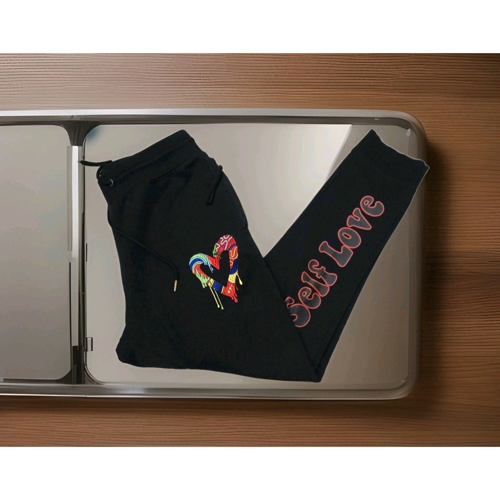 Civilized Civilized Brand Sweatpants Raised By Bears Embroidered L Size US 32 / EU 48 - 4 Thumbnail