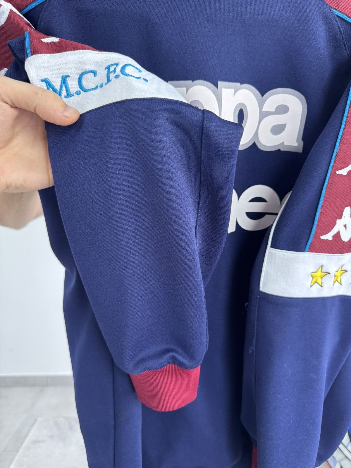 Kappa Manchester City 1997/99 Track Top 1/4 Zip Jacket Kappa sz M Size US M / EU 48-50 / 2 - 25 Thumbnail