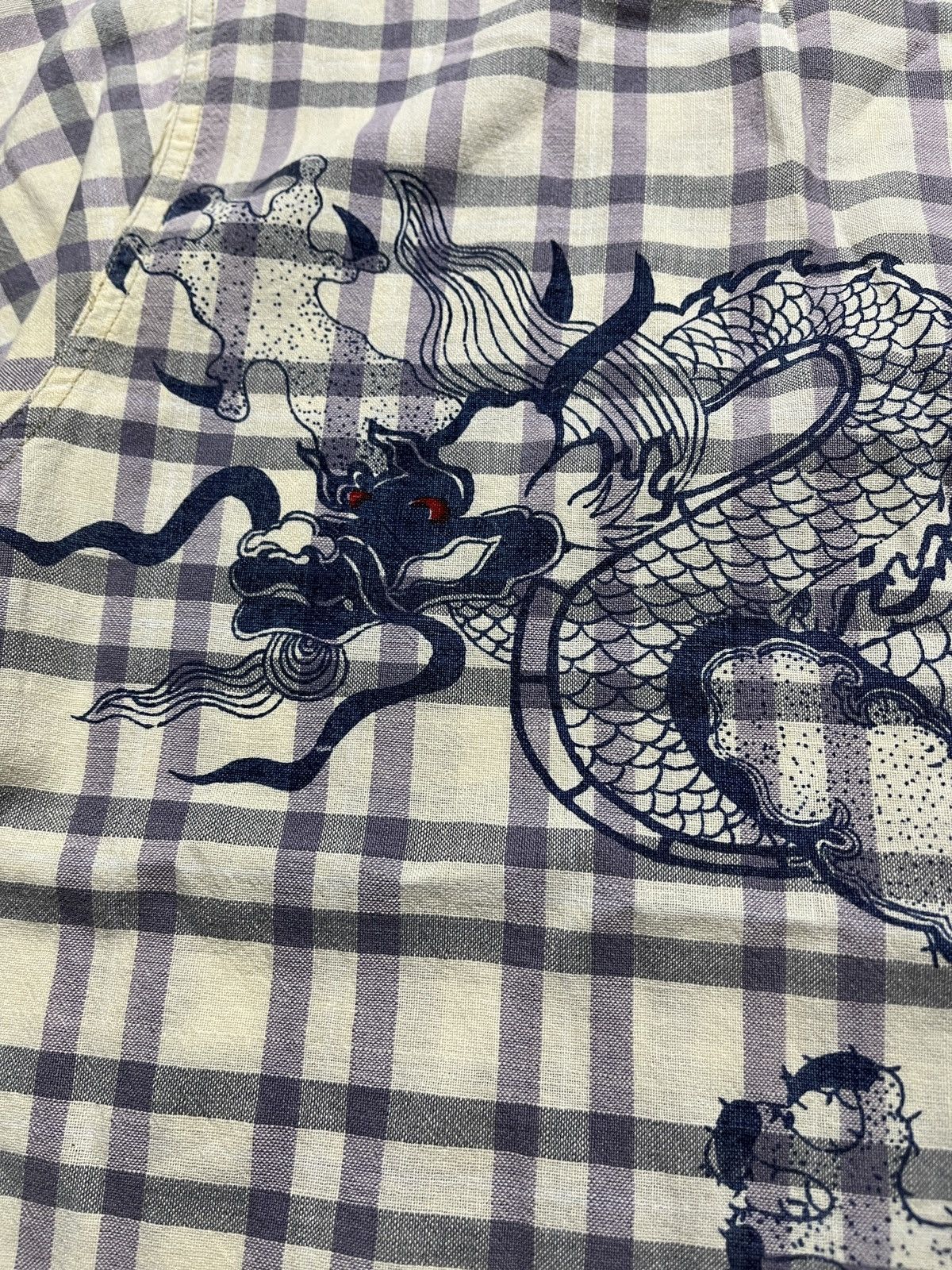 Japanese Brand Vintage 90s sukajan shirt Size US L / EU 52-54 / 3 - 3 Thumbnail