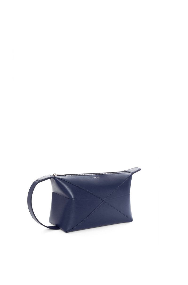Loewe o1in1g0426 Size: OS/ Puzzle Fold Wash Bag in Abyss Blue Size ONE SIZE - 2 Thumbnail