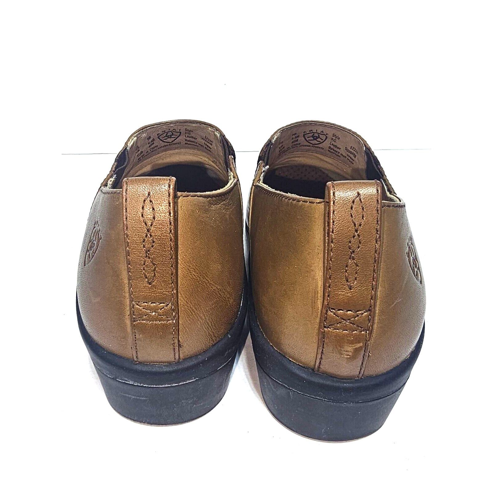 Ariat Ariat Leather Clog Mule Western Distressed Womens Size 9 B Size US 9 / IT 39 - 6 Thumbnail