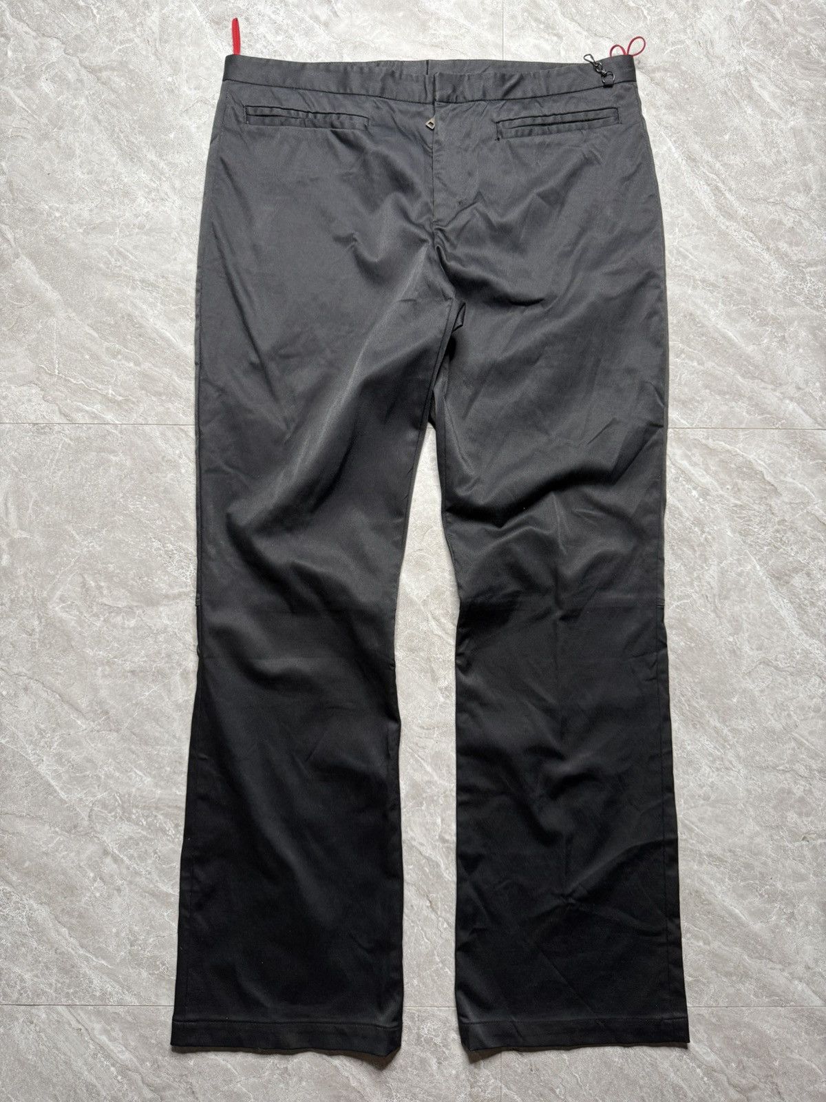 Prada Archive Prada Sport Flared Nylon/Cotton Blend Elastic Pants Size US 34 / EU 50 - 1 Thumbnail
