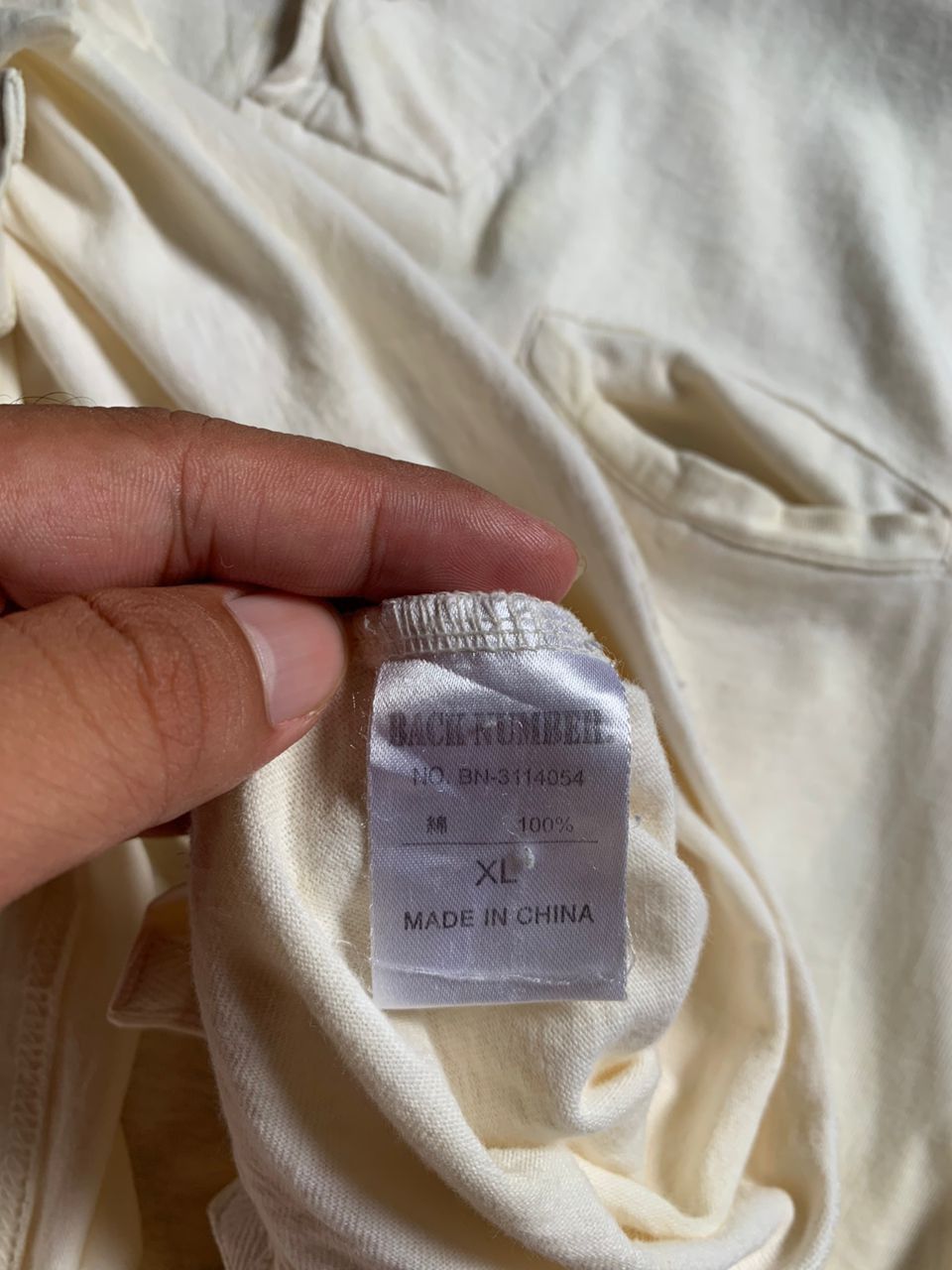 Japanese Brand Back Number Craft Work And Traditional polo rugby Shirts Size US L / EU 52-54 / 3 - 8 Thumbnail