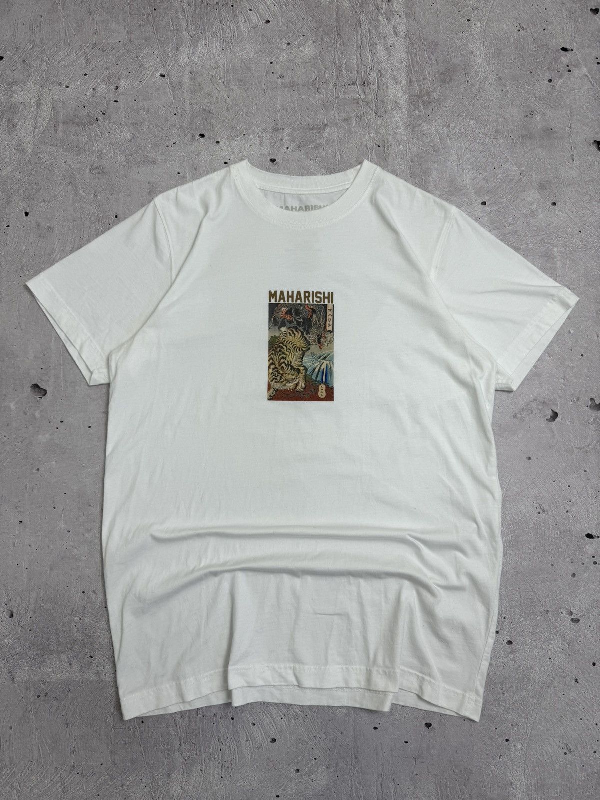 Maharishi Maharishi Japanese Graphic T-Shirt Size US S / EU 44-46 / 1 - 1 Thumbnail