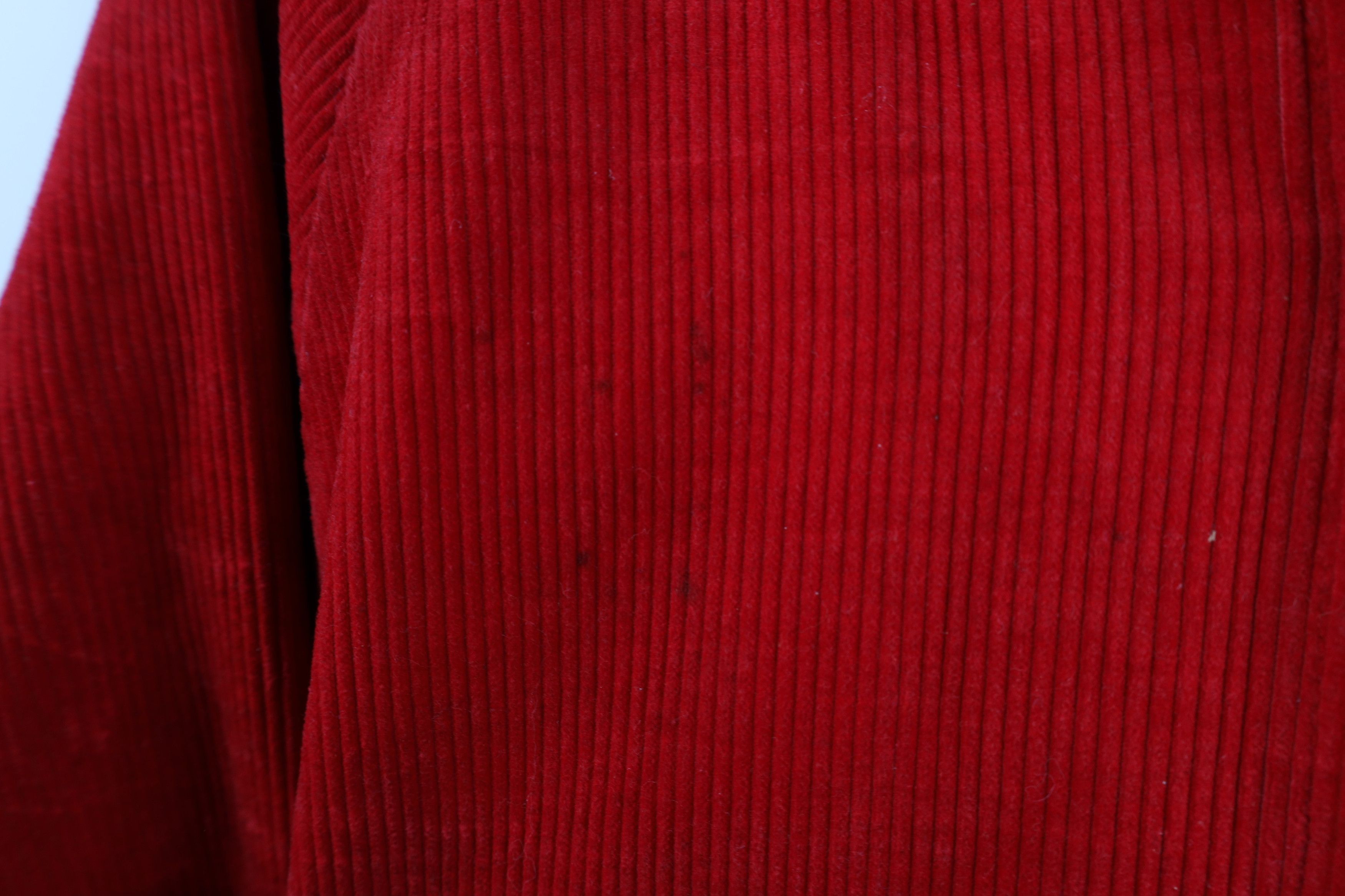 Vintage Vintage 80s All American Cheerleader Corduroy Jacket USA Size XXL / US 16-18 / IT 52-54 - 5 Thumbnail