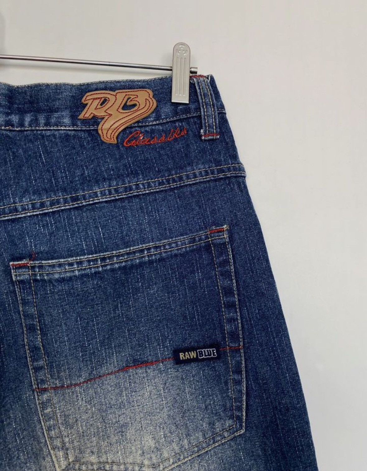 Ecko Unltd. × Vintage Raw Blue Rap Vintage Jeans Size US 32 / EU 48 - 7 Thumbnail