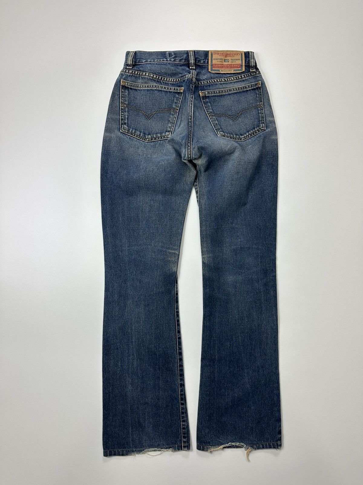 Diesel Diesel Dark Denim Jeans 27 Size Made In Italy Size US 27 - 2 Thumbnail