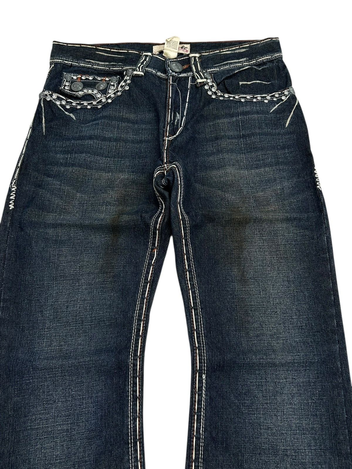 Beauty Beast Laguna Beach Japan Style Chrome Heart Yohji Yamamoto Underco Size US 32 / EU 48 - 5 Thumbnail