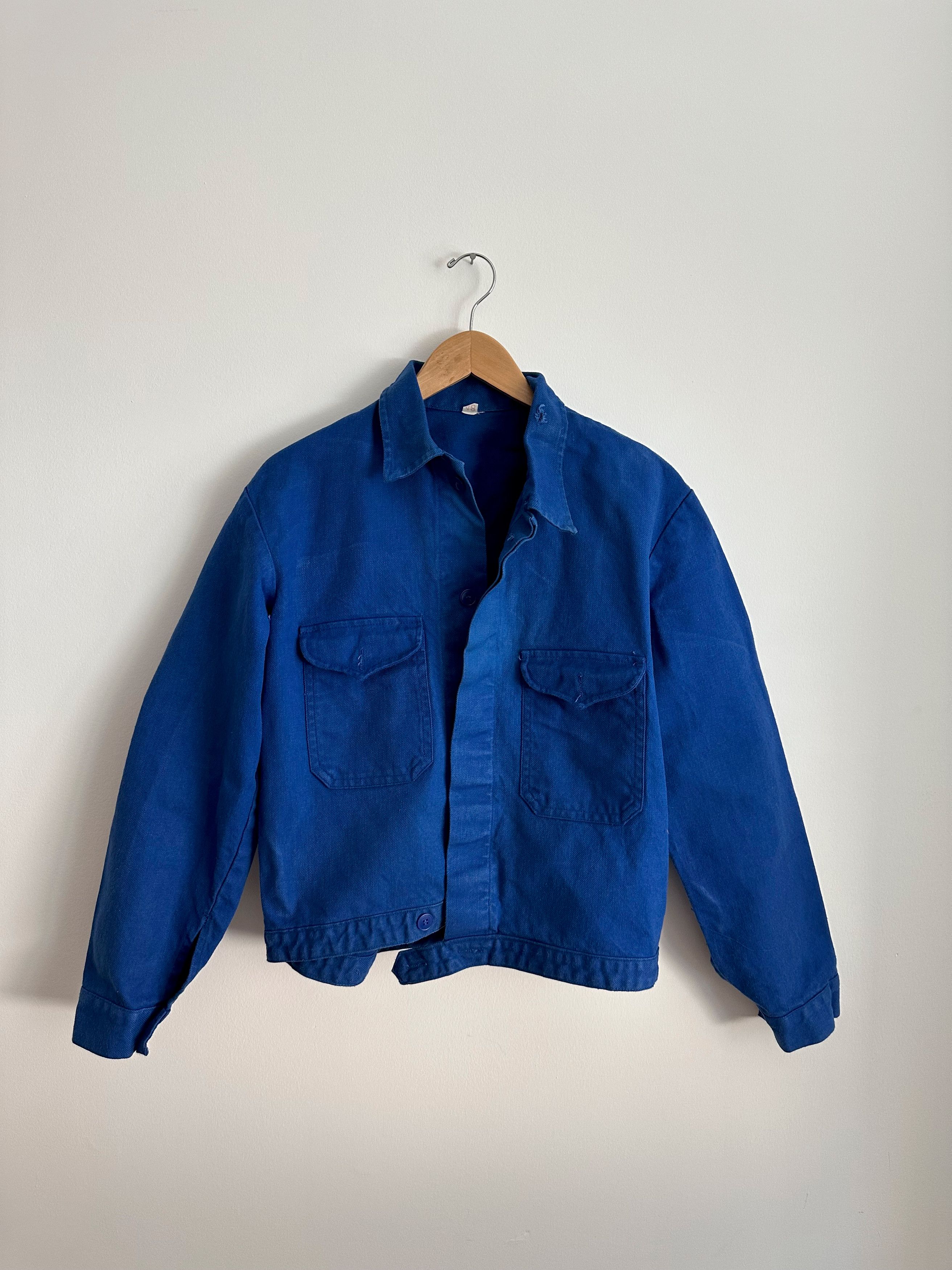 Other Vintage Cropped French Chore coat Size US S / EU 44-46 / 1 - 1 Thumbnail