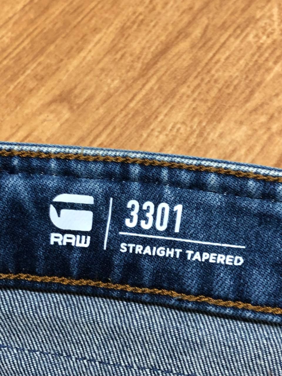 G-Star Vintage G-Star Raw 3301 Straight Tapered Denim Jeans Size 30 Size US 30 / EU 46 - 10 Thumbnail