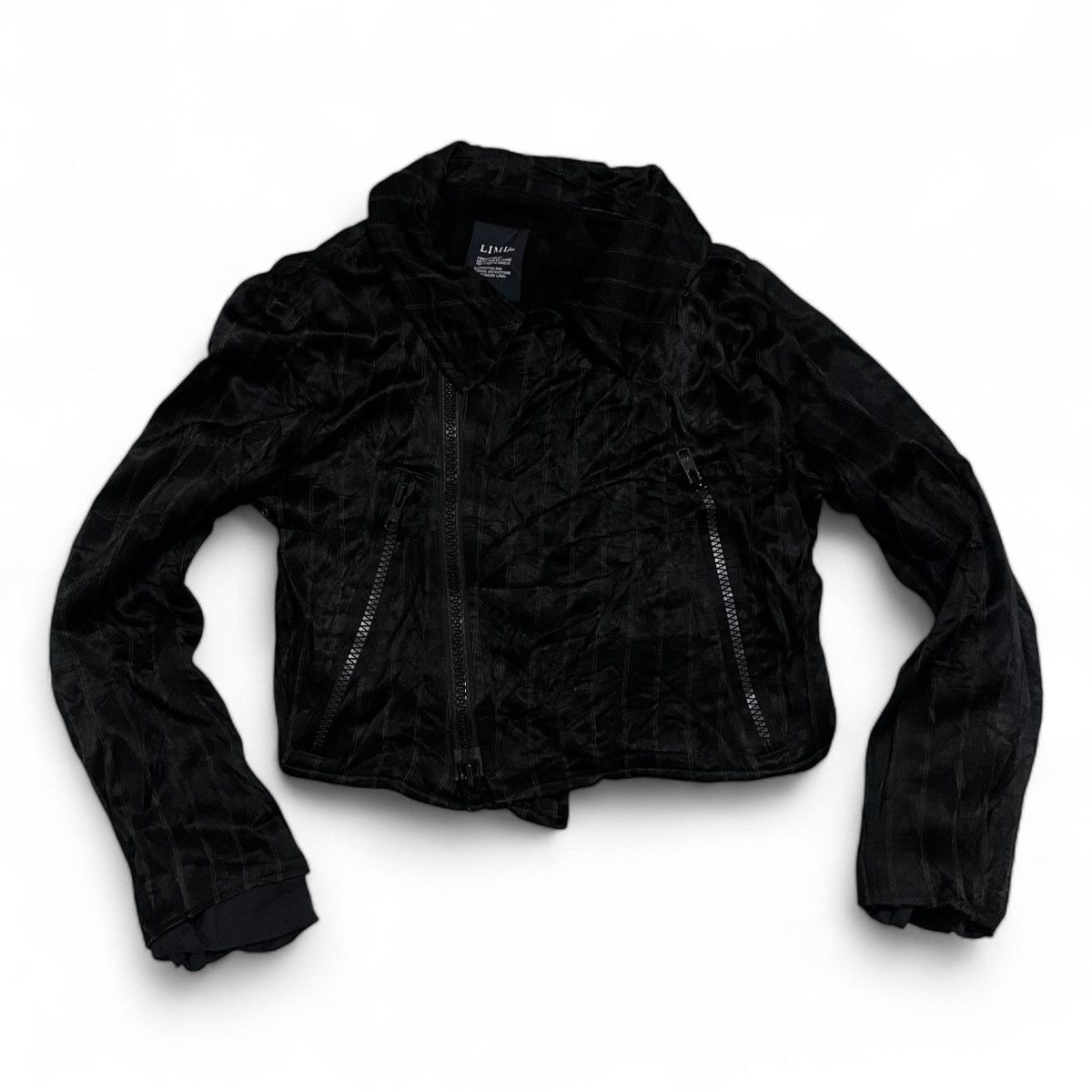 Limi Feu 💸ACCEPT BINDING💸 Limifeu Cropped Bomber velvet Size XS / US 0-2 / IT 36-38 - 3 Thumbnail