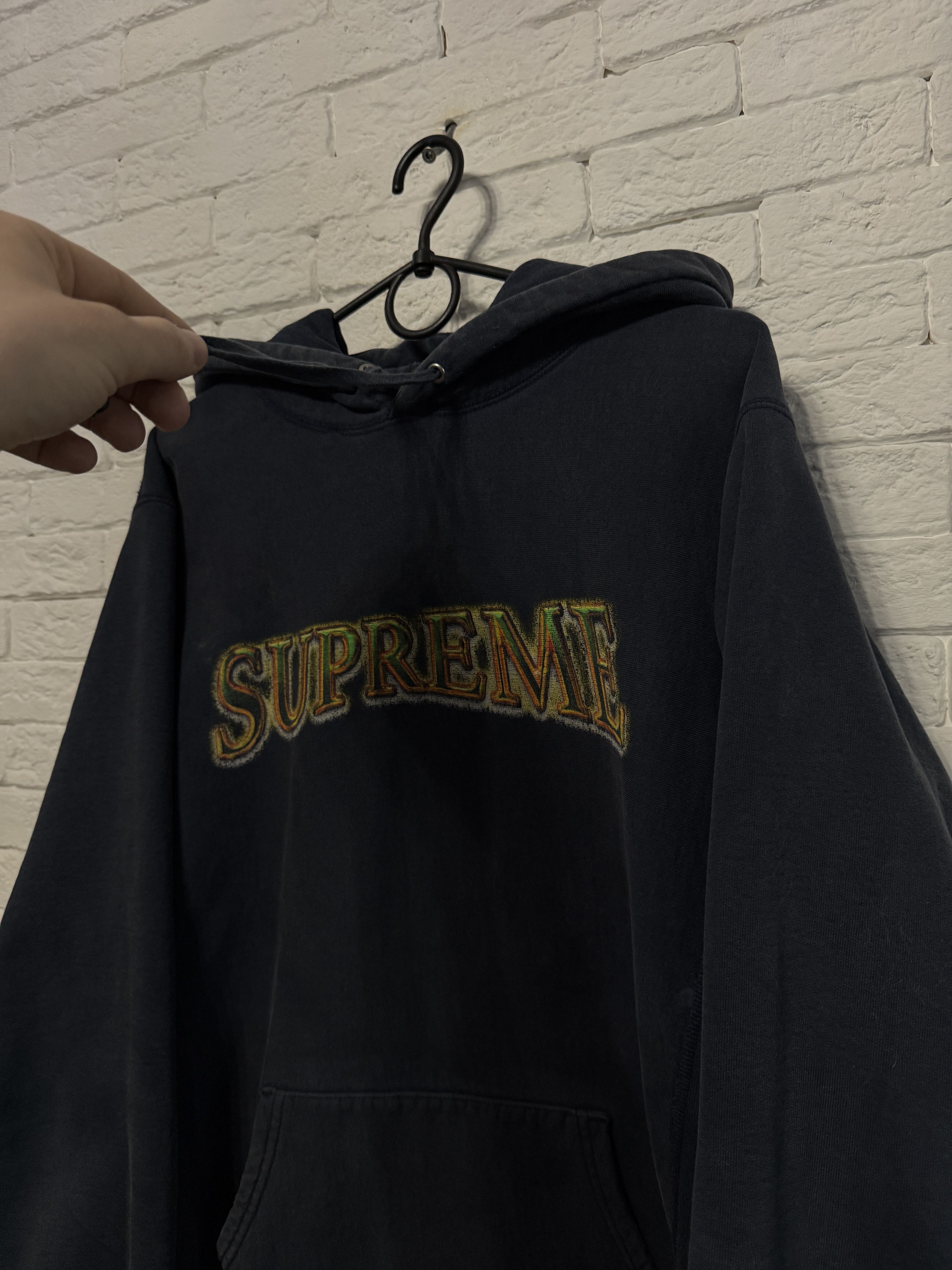 Supreme Hoodie Supreme Metallic Arc FW16 Authentic Sz M - L Size US L / EU 52-54 / 3 - 2 Thumbnail