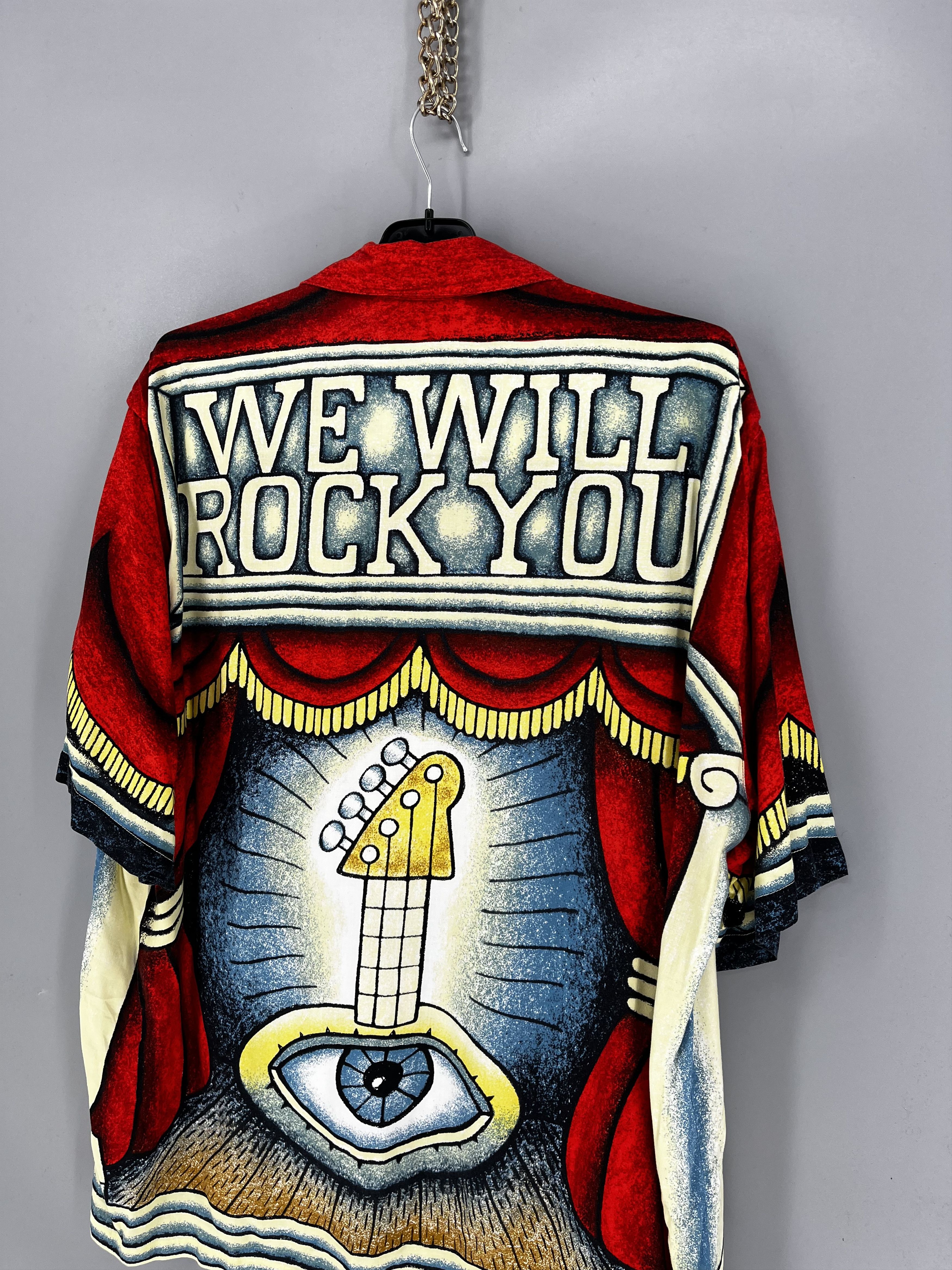 Mambo Mambo Loud We Will Rock You Shirt Size-L VERY RARE Size US L / EU 52-54 / 3 - 16 Thumbnail