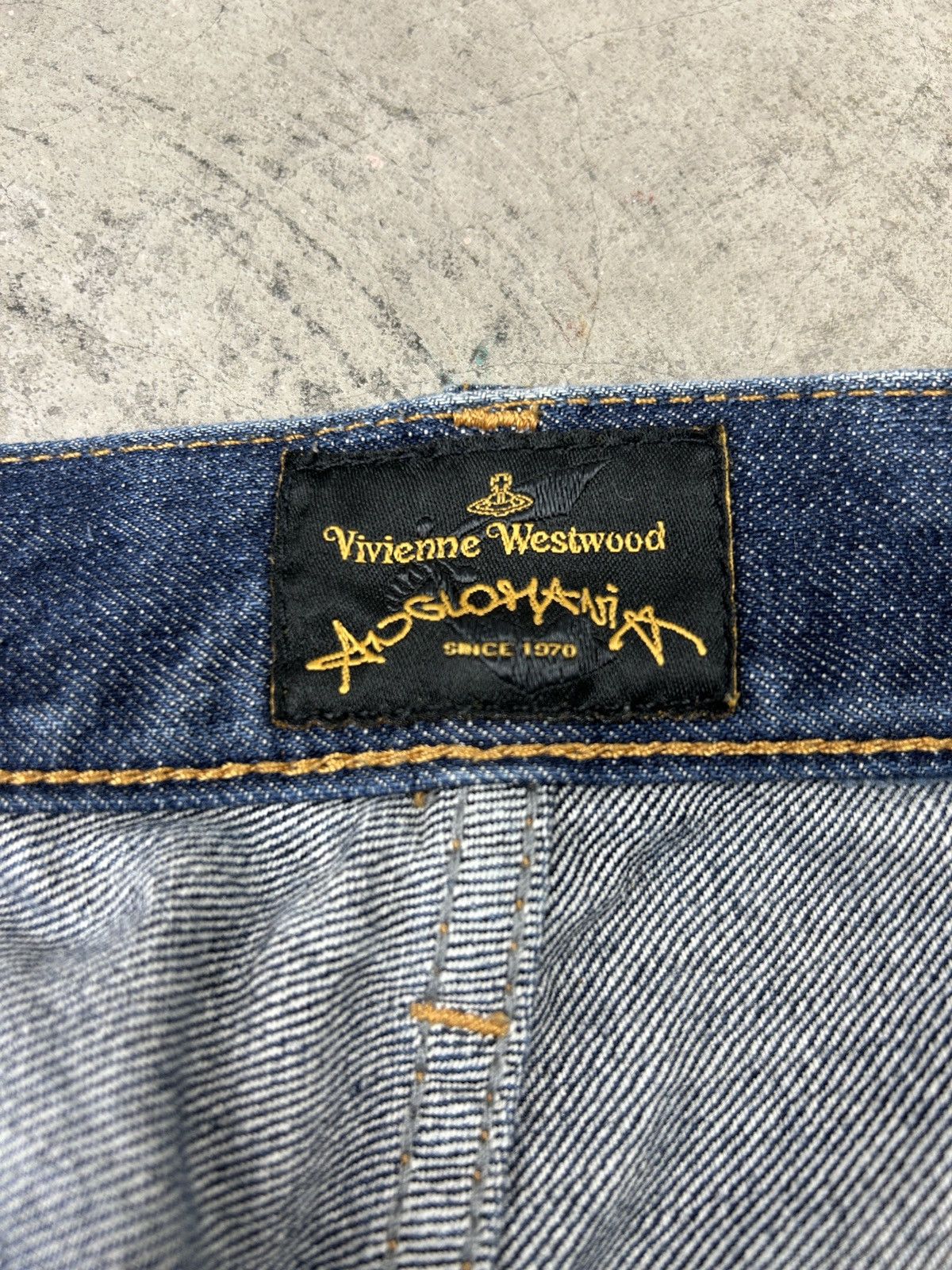 Vivienne Westwood Vivienne Westwood - Chaos Denim Jeans Size US 31 - 15 Thumbnail
