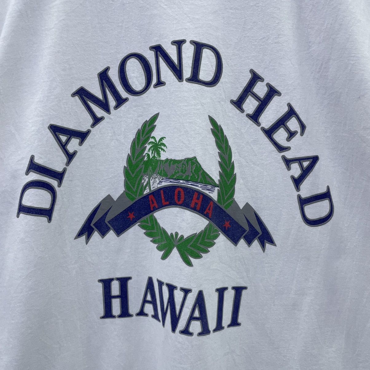 Vintage Vintage 1990s Diamond Head Hawaii T Shirt Size US M / EU 48-50 / 2 - 2 Thumbnail