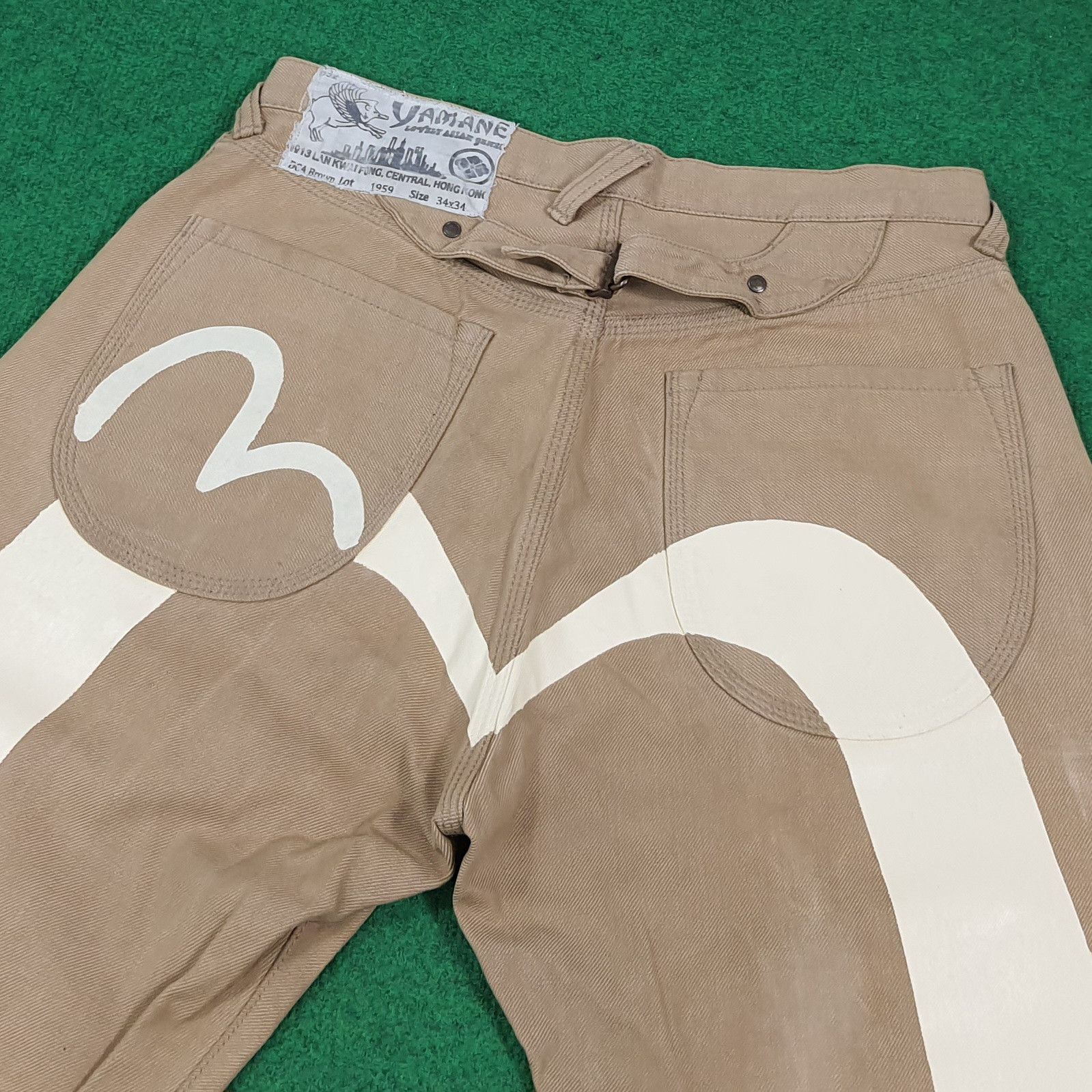 Evisu Vintage Yamane Japan Evisu Custom Daicock Pants C280N7 Size US 32 / EU 48 - 2 Thumbnail