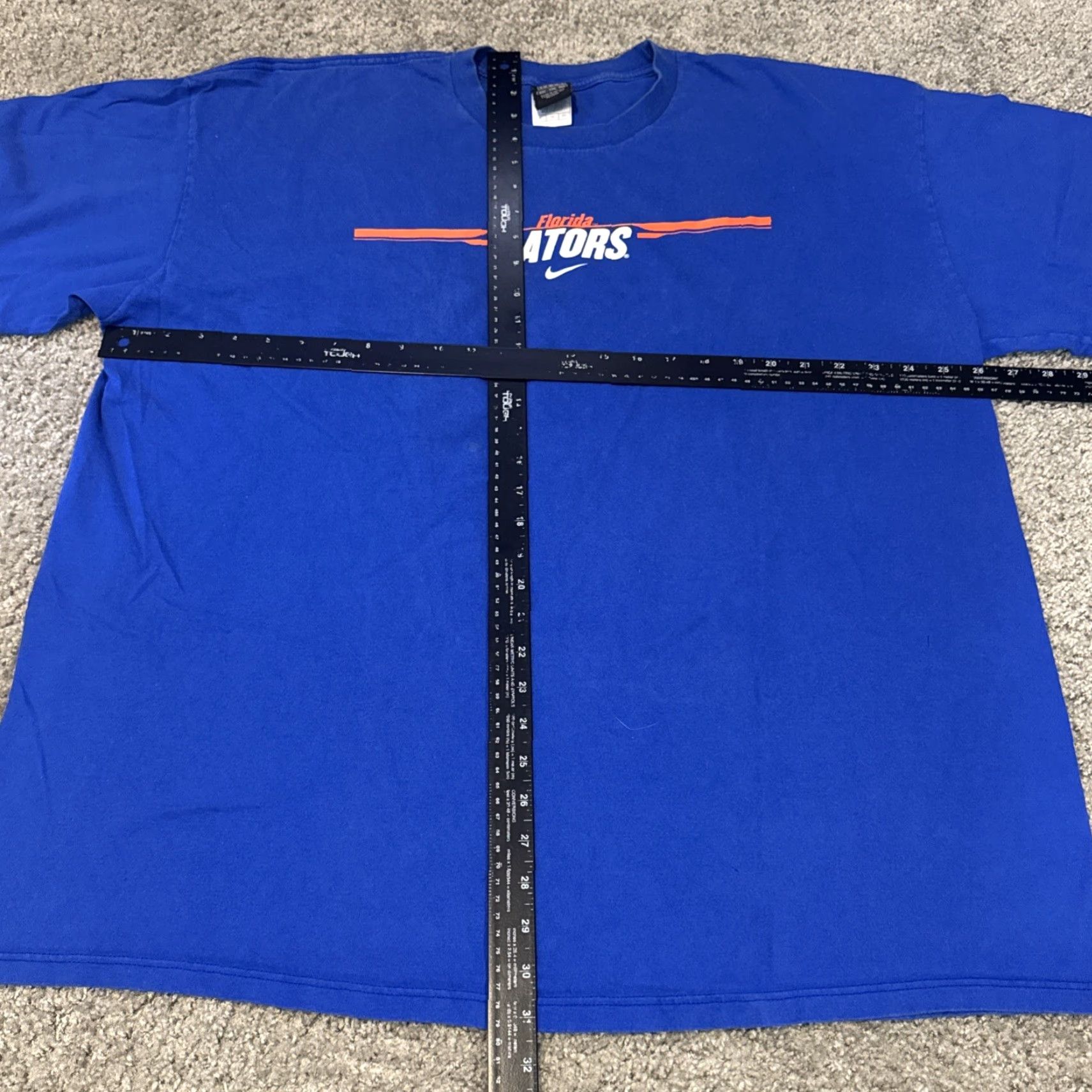 Nike VINTAGE Nike Team University of Florida Gators NCAA T-Shirt 2XL Blue Size US XXL / EU 58 / 5 - 3 Thumbnail
